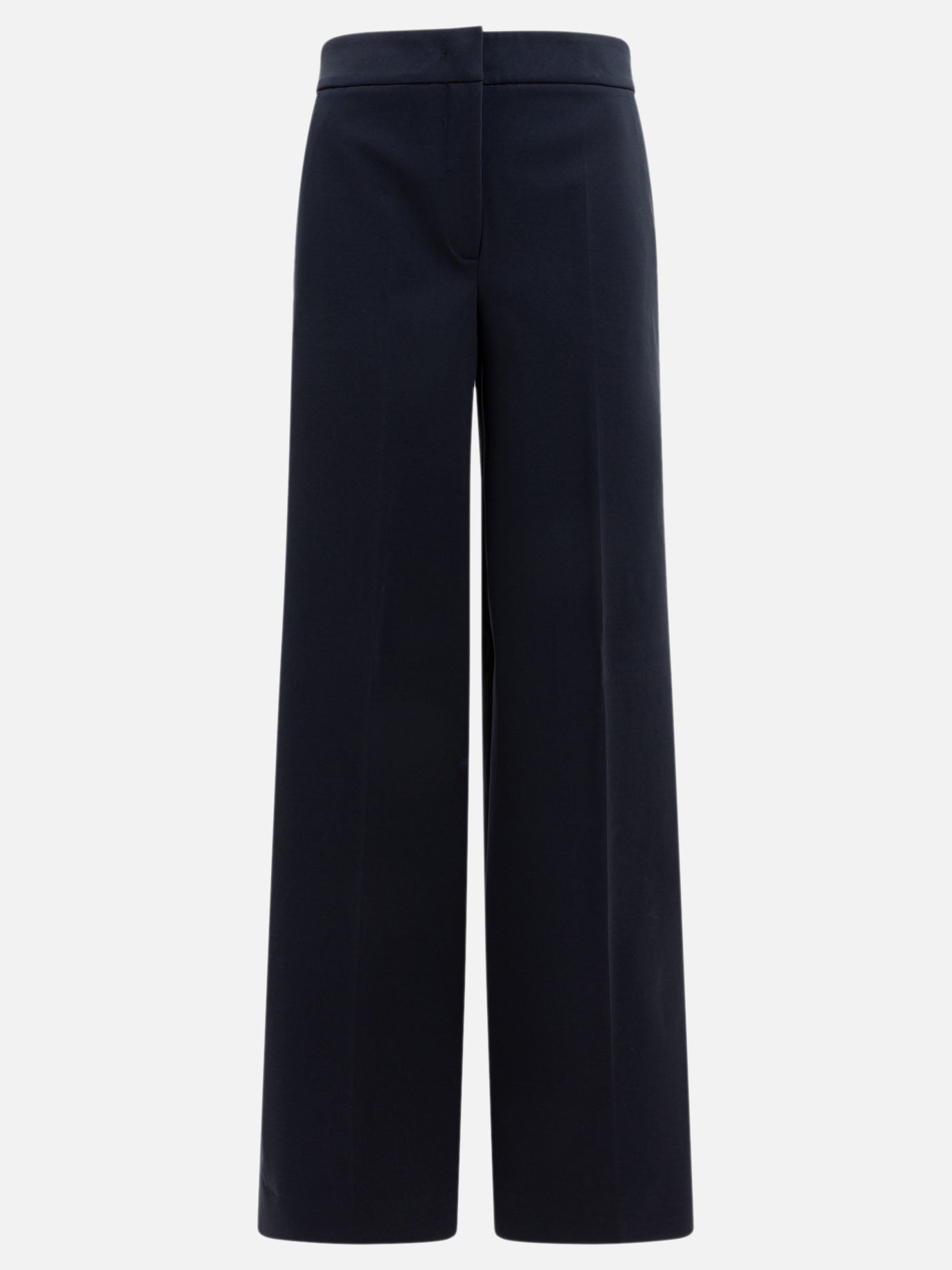 Leisure trousers Solid colour  Blue - Max Mara Women | PDP | VIETTI Online Store | thumbnail