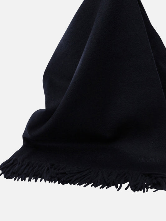 Max Mara Cashmere scarf 12986843_UNI Blue 2
