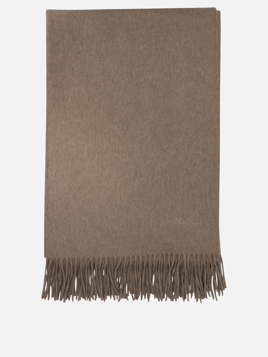 Max Mara Cashmere scarf 14319927_UNI Brown 1
