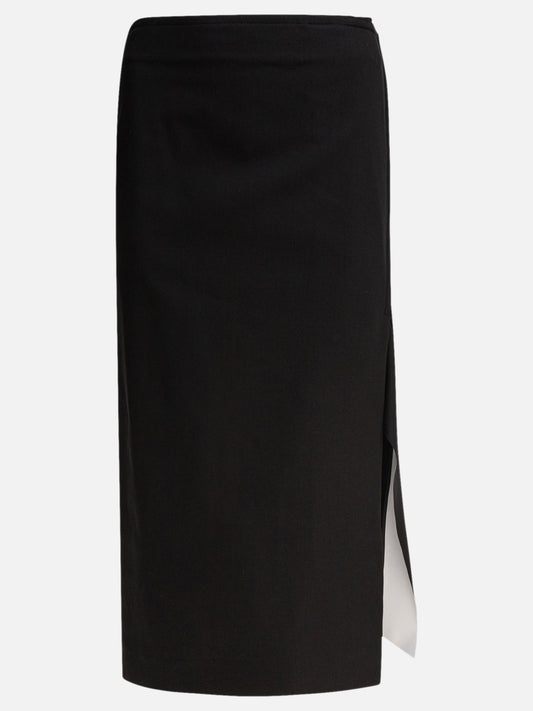 Midi skirts Solid colour  Black - Max Mara Sportmax Women | PDP | VIETTI Online Store 
