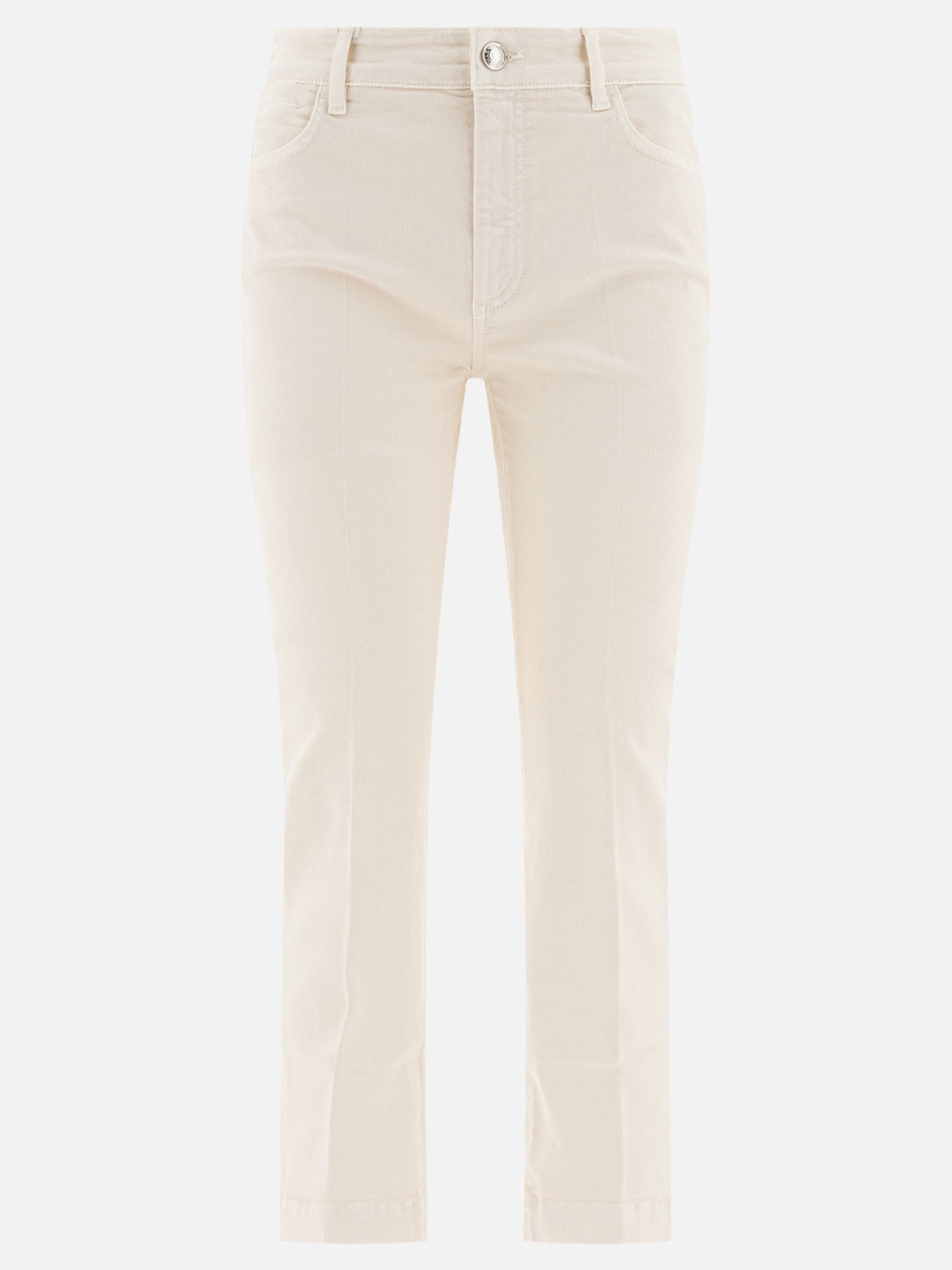 Straight-leg jeans Solid colour  White - Max Mara Sportmax Women | PDP | VIETTI Online Store | Zoom-Modal
