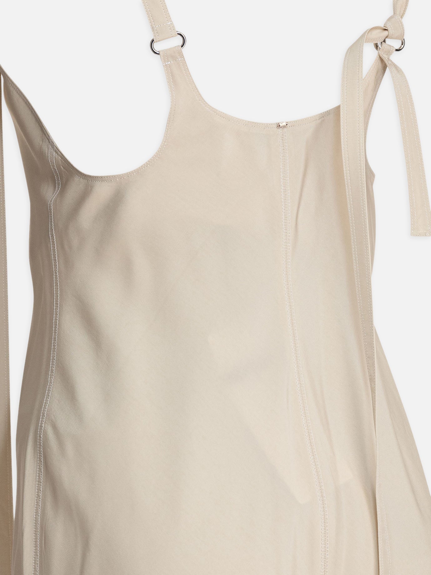 Long dresses Solid colour  Beige - Max Mara Sportmax Women | PDP | VIETTI Online Store | thumbnail_4