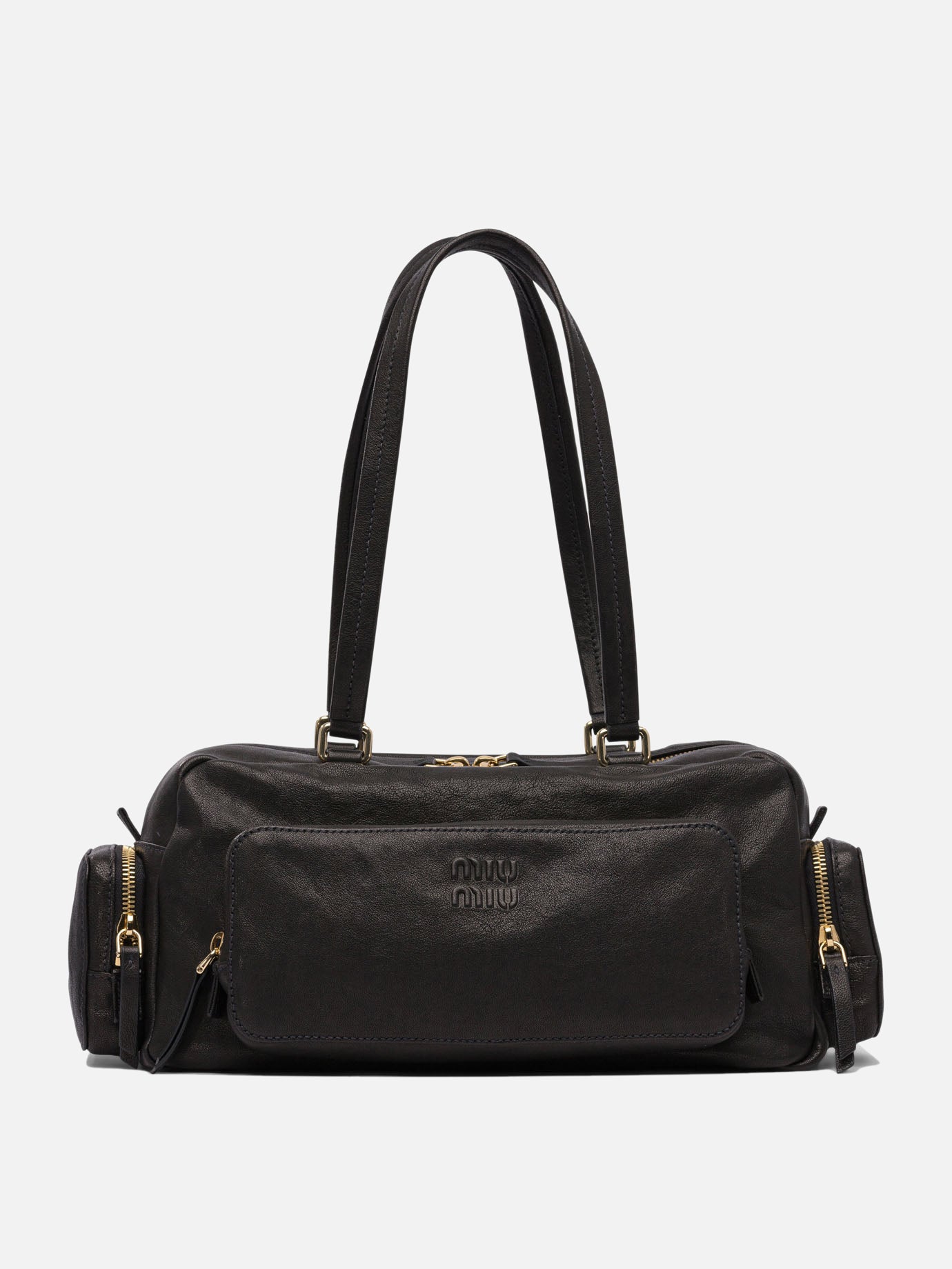 Medium bags 100% lamb leather  Black - Miu Miu Women | PDP | VIETTI Online Store | thumbnail