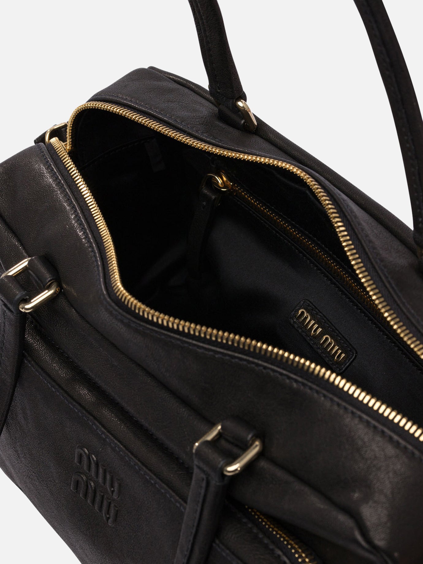 Medium bags 100% lamb leather  Black - Miu Miu Women | PDP | VIETTI Online Store | Zoom-Modal_5
