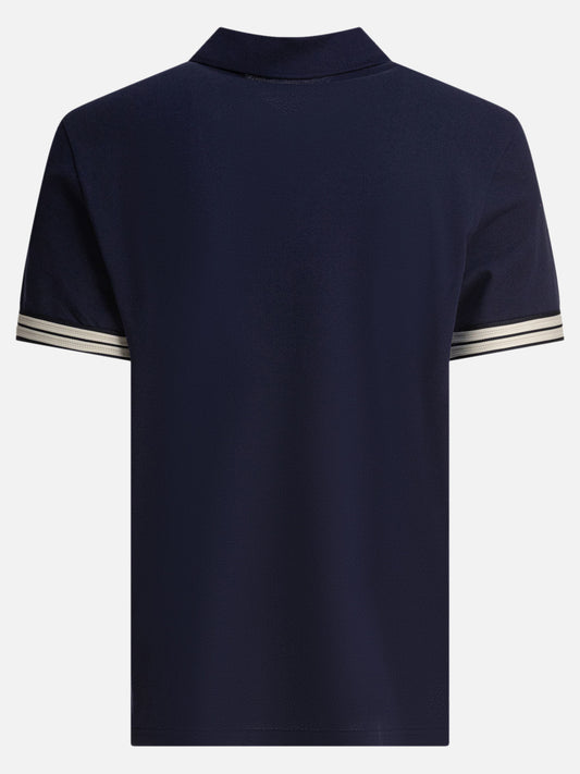 Polo shirts with buttons Logo  Blue - Moncler Men | PLP | VIETTI Online Store | 2
