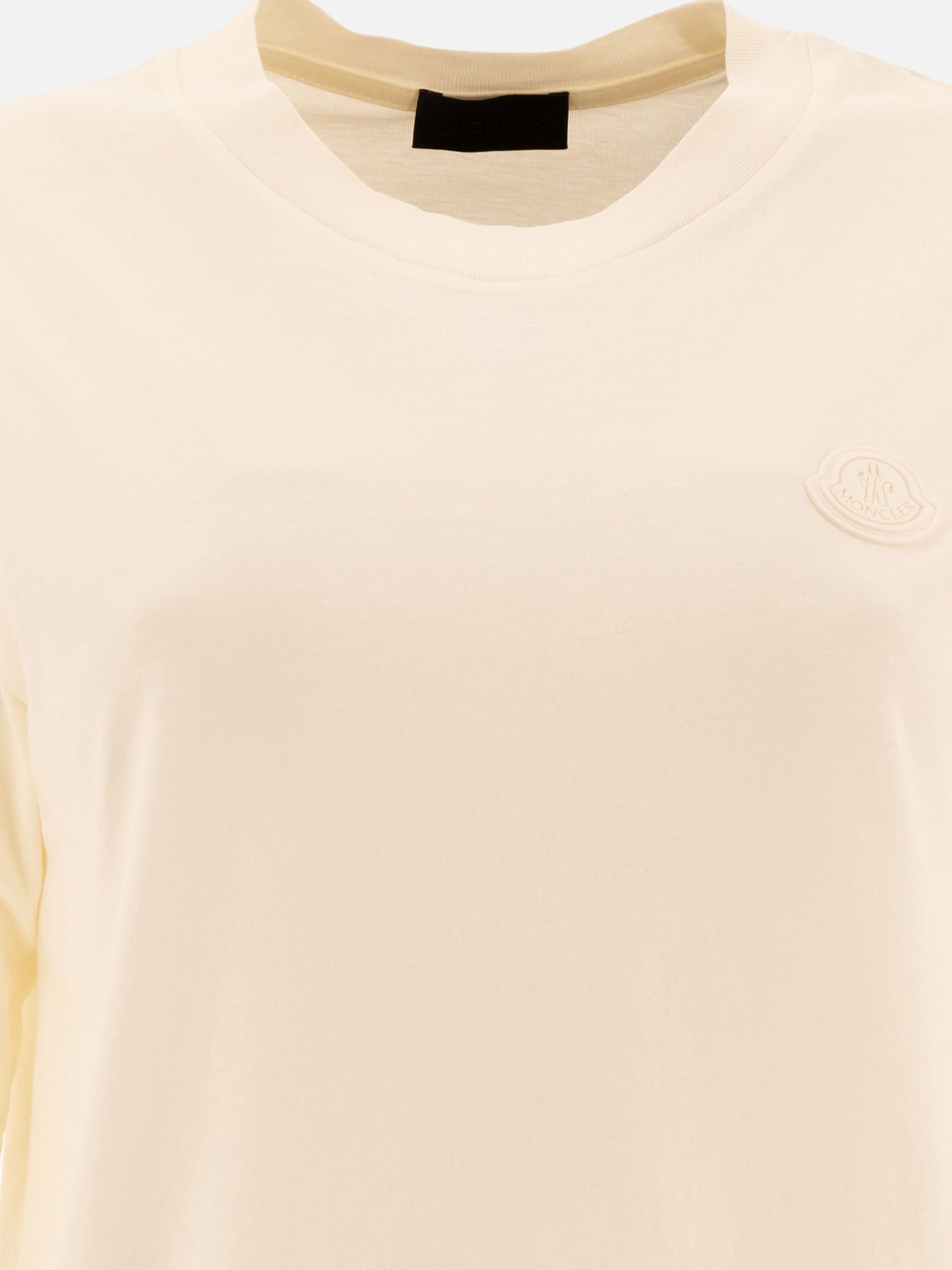 Crewneck t-shirts Logo  White - Moncler Women | PDP | VIETTI Online Store | thumbnail_3