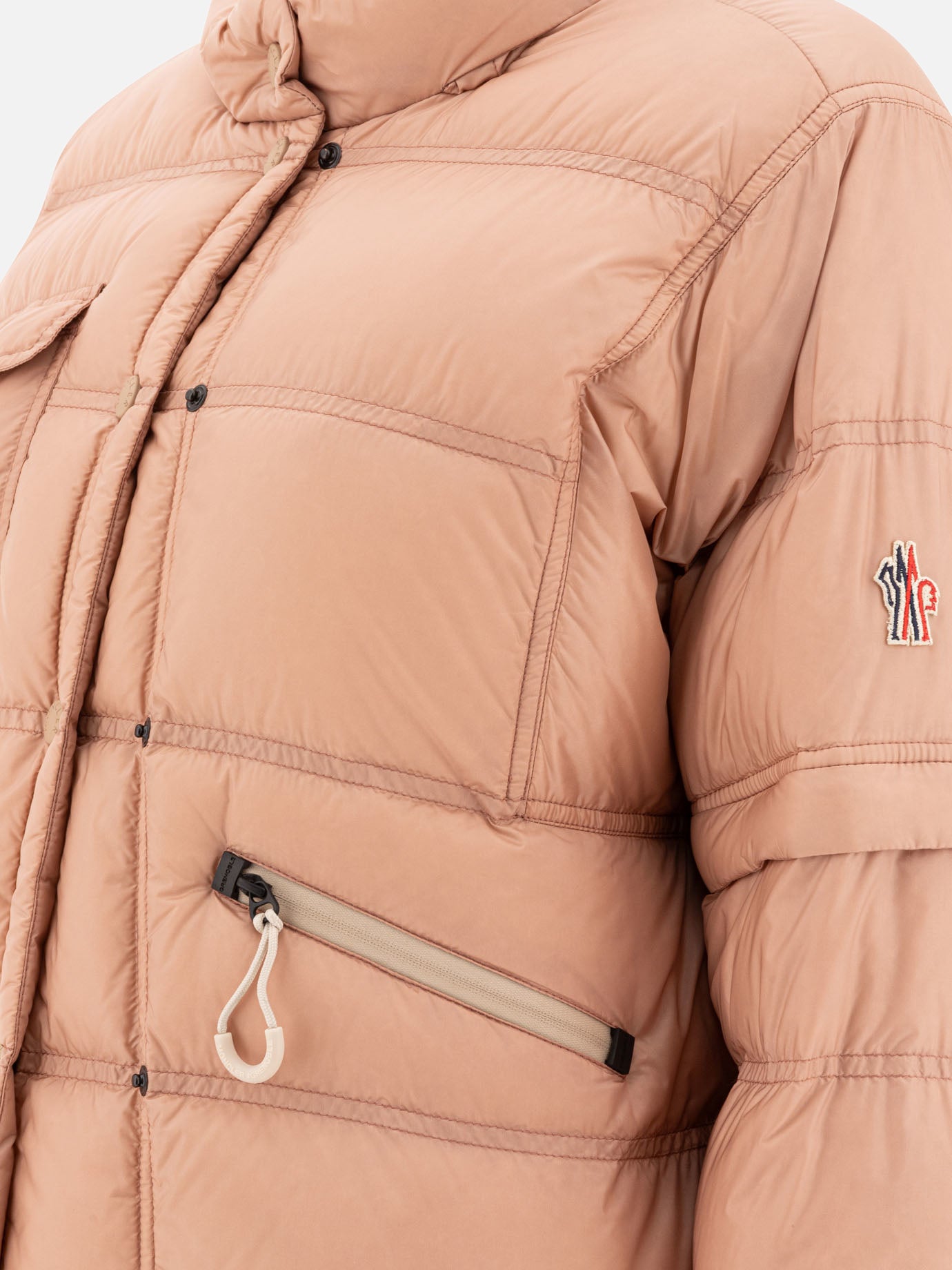 Moncler Grenoble &quot;Mauduit&quot; down jacket 14613097_0 Pink thumbnail_3