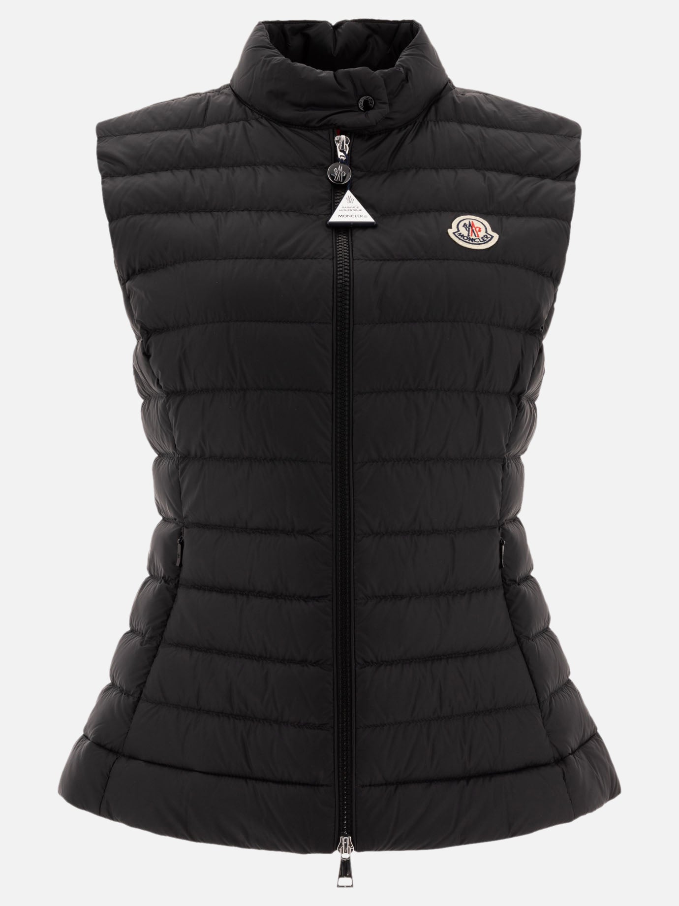 Vest jackets Logo  Black - Moncler Women | PDP | VIETTI Online Store | thumbnail