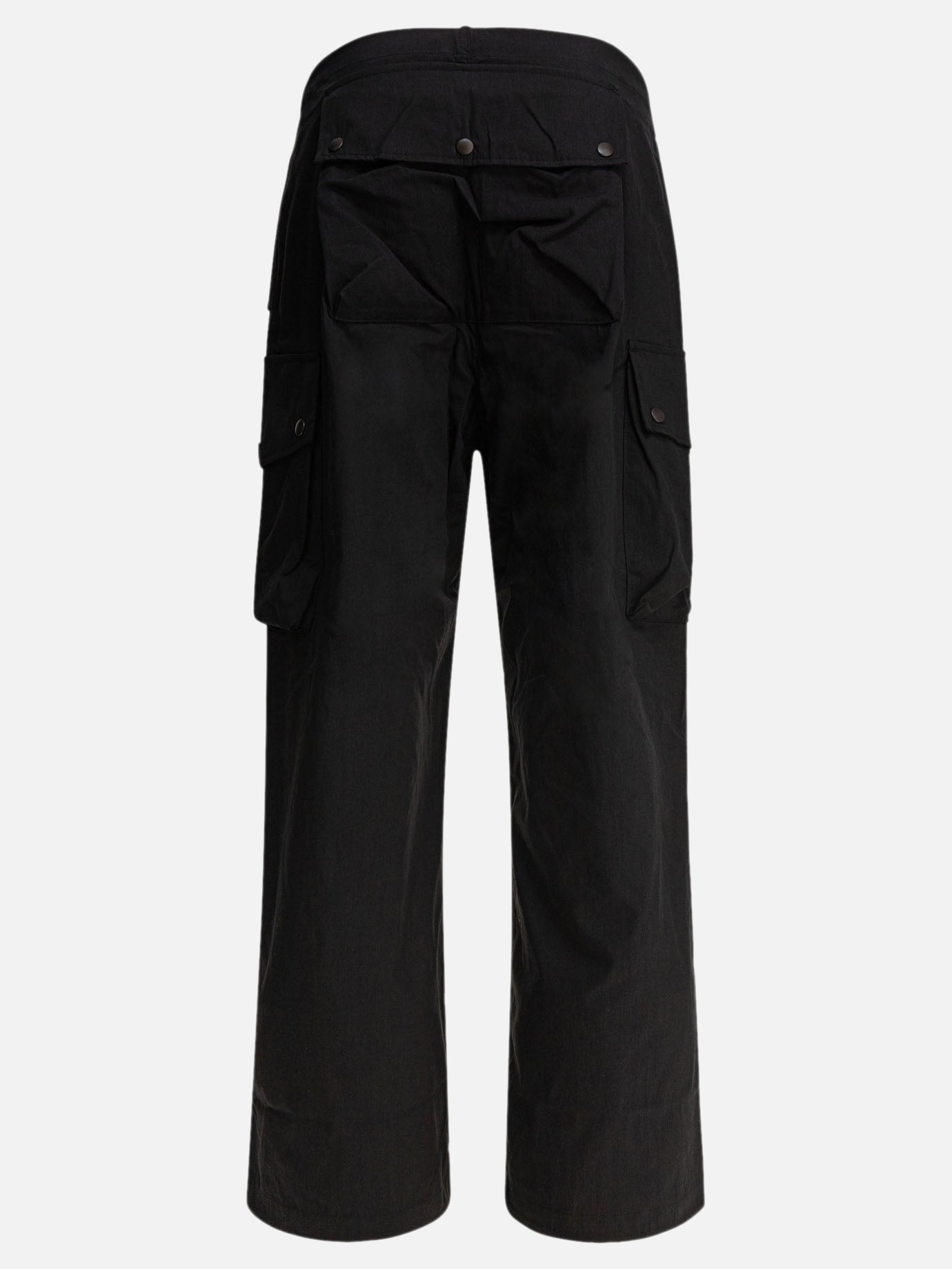 Cargo & parachute trousers Solid colour  Black - Needles Men | PDP | VIETTI Online Store | thumbnail_2