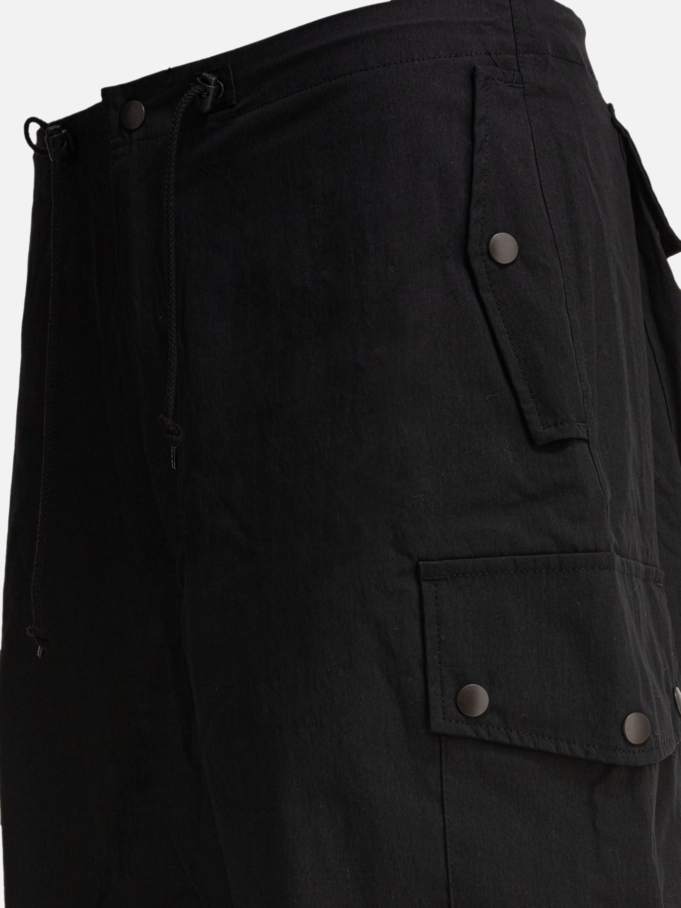 Cargo & parachute trousers Solid colour  Black - Needles Men | PDP | VIETTI Online Store | thumbnail_4