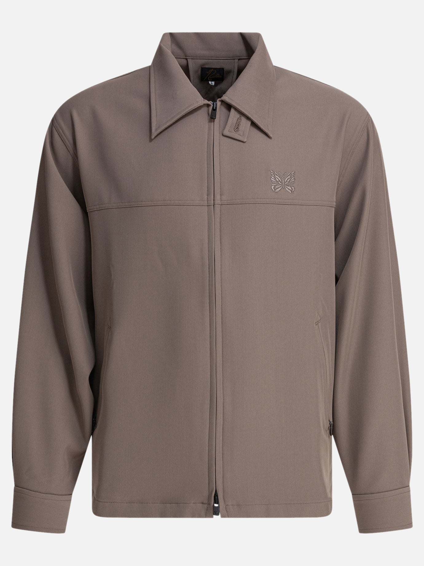 Overshirt jackets Solid colour  Beige - Needles Men | PDP | VIETTI Online Store | Zoom-Modal
