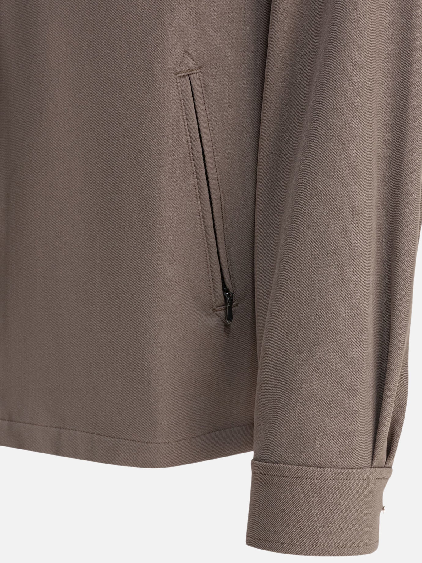 Overshirt jackets Solid colour  Beige - Needles Men | PDP | VIETTI Online Store | thumbnail_4
