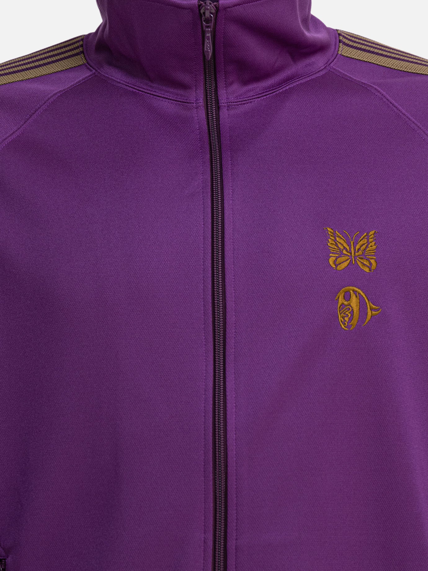 Full zip sweatshirts Solid colour  Purple - Needles Men | PDP | VIETTI Online Store | Zoom-Modal_3
