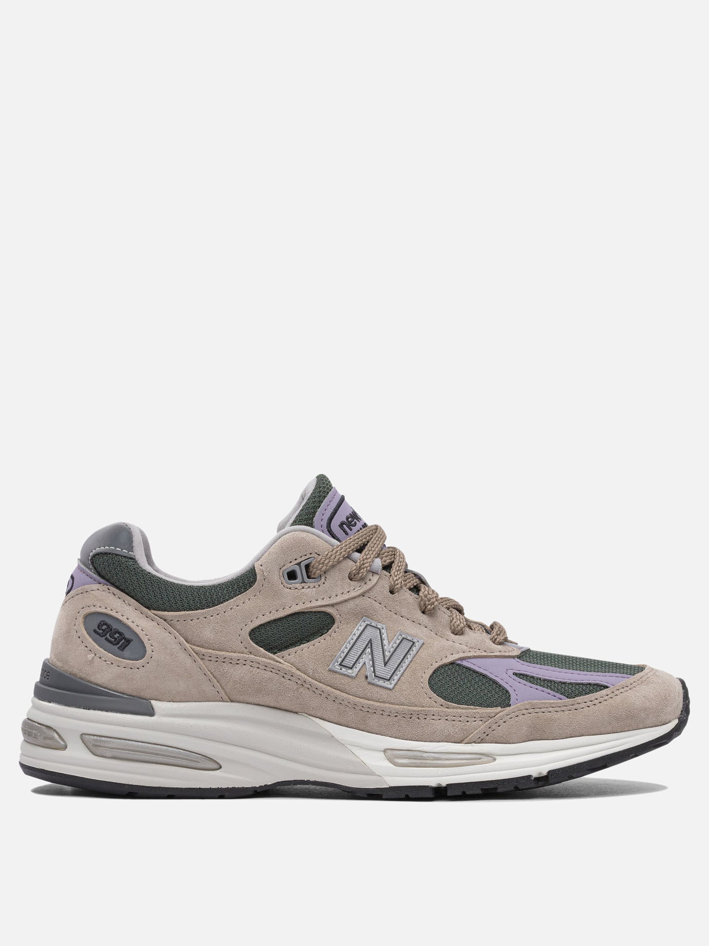 Low top sneakers 80% leather 20% mesh - 100% rubber  Beige - New Balance Men | PDP | VIETTI Online Store | Zoom-Modal
