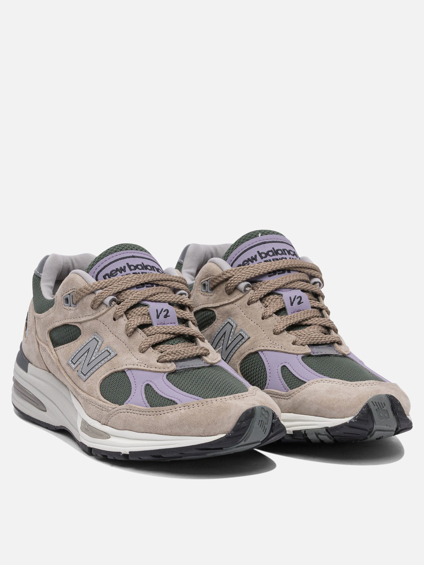 Low top sneakers 80% leather 20% mesh - 100% rubber  Beige - New Balance Men | PDP | VIETTI Online Store | thumbnail_2