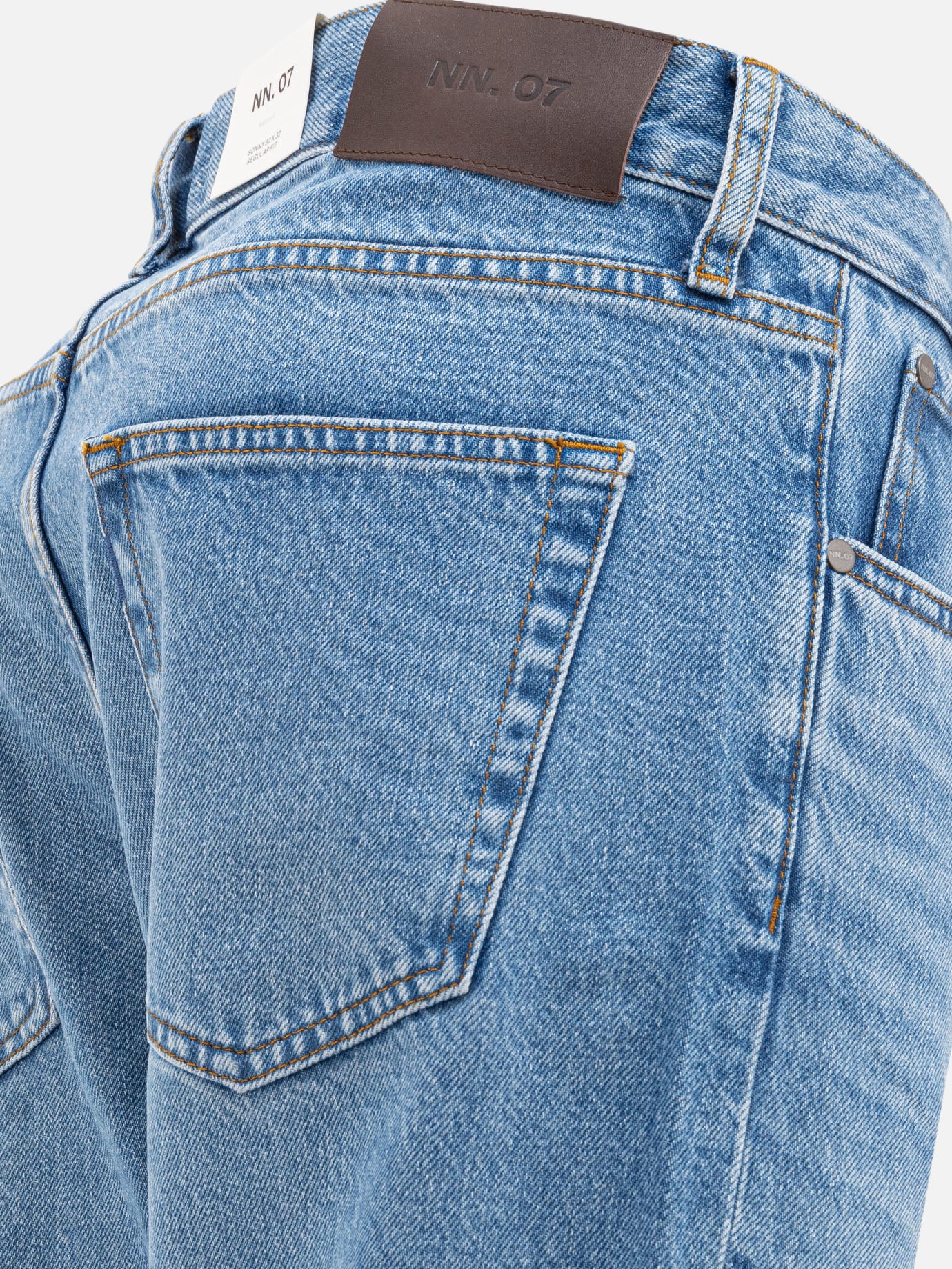 Straight-leg jeans Denim  Blue - NN.07 Men | PDP | VIETTI Online Store | thumbnail_4