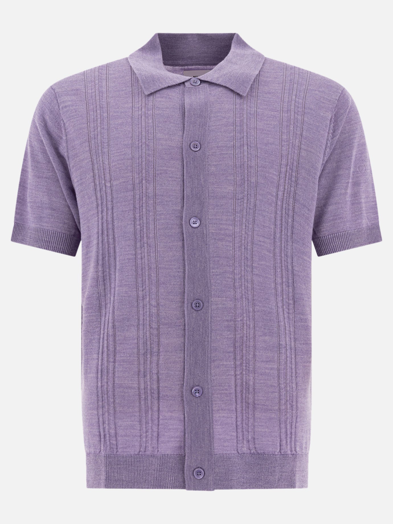 Casual shirts Solid colour  Purple - NN.07 Men | PDP | VIETTI Online Store | thumbnail