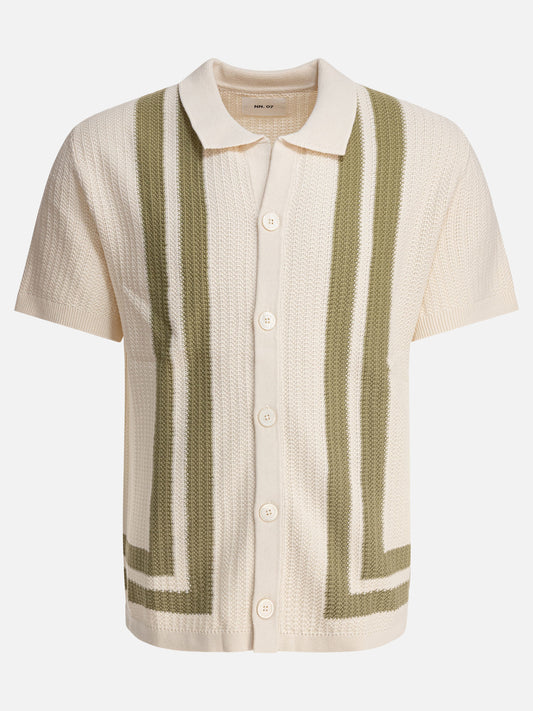 Casual shirts Textured knit  Beige - NN.07 Men | PLP | VIETTI Online Store 
