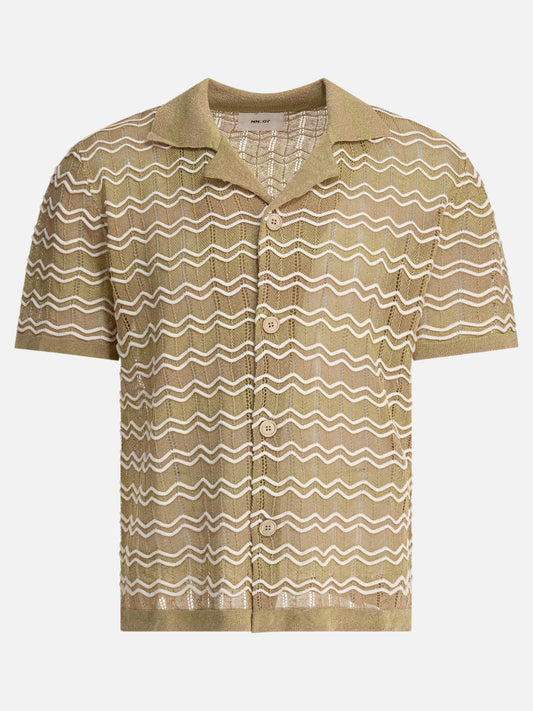 Casual shirts Striped  Beige - NN.07 Men | PLP | VIETTI Online Store 
