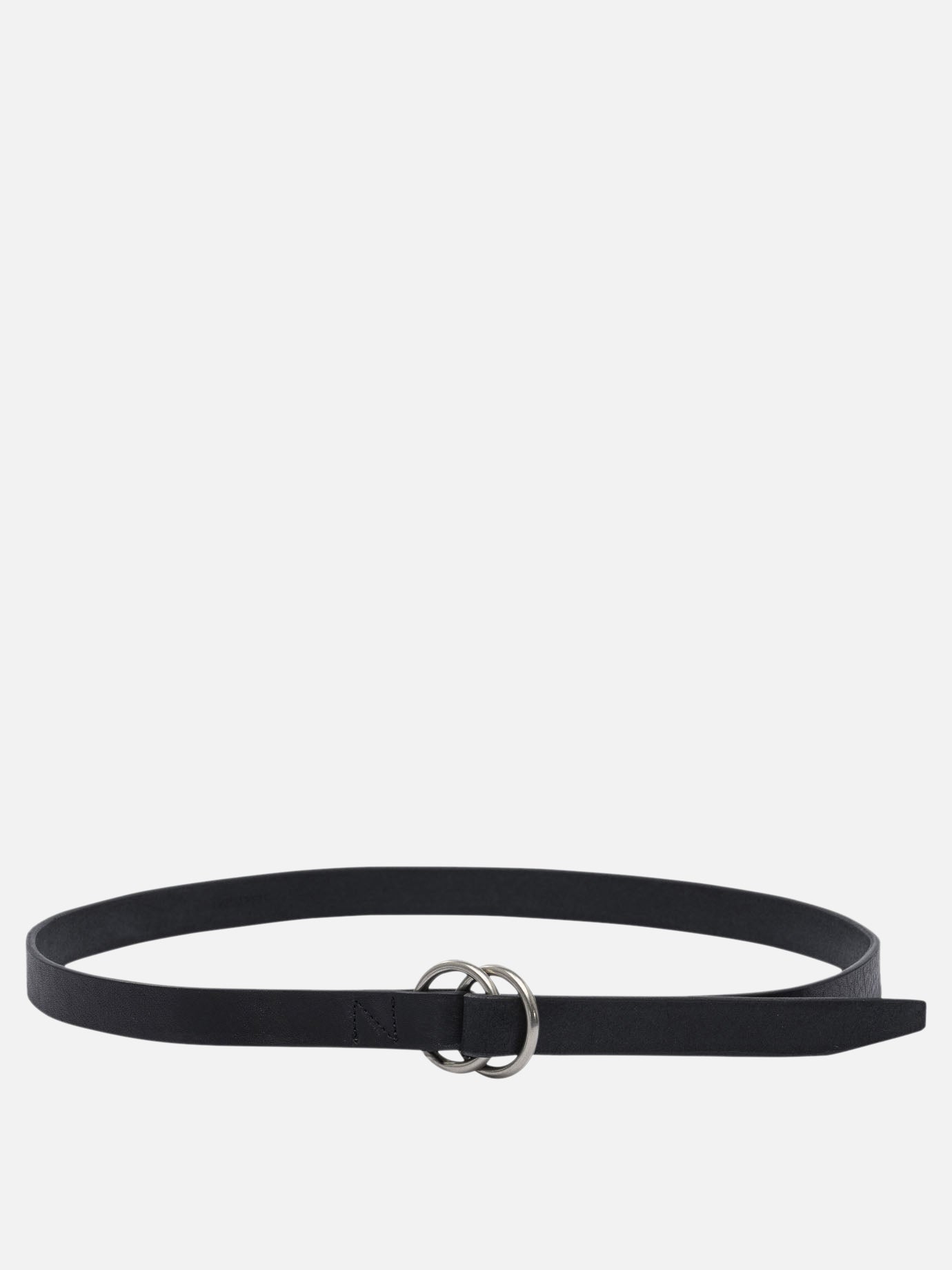 Leather belts 100% cow leather  Black - nonnative Men | PDP | VIETTI Online Store | Zoom-Modal
