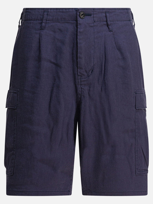 Cargo shorts Solid colour  Blue - nonnative Men | PDP | VIETTI Online Store 
