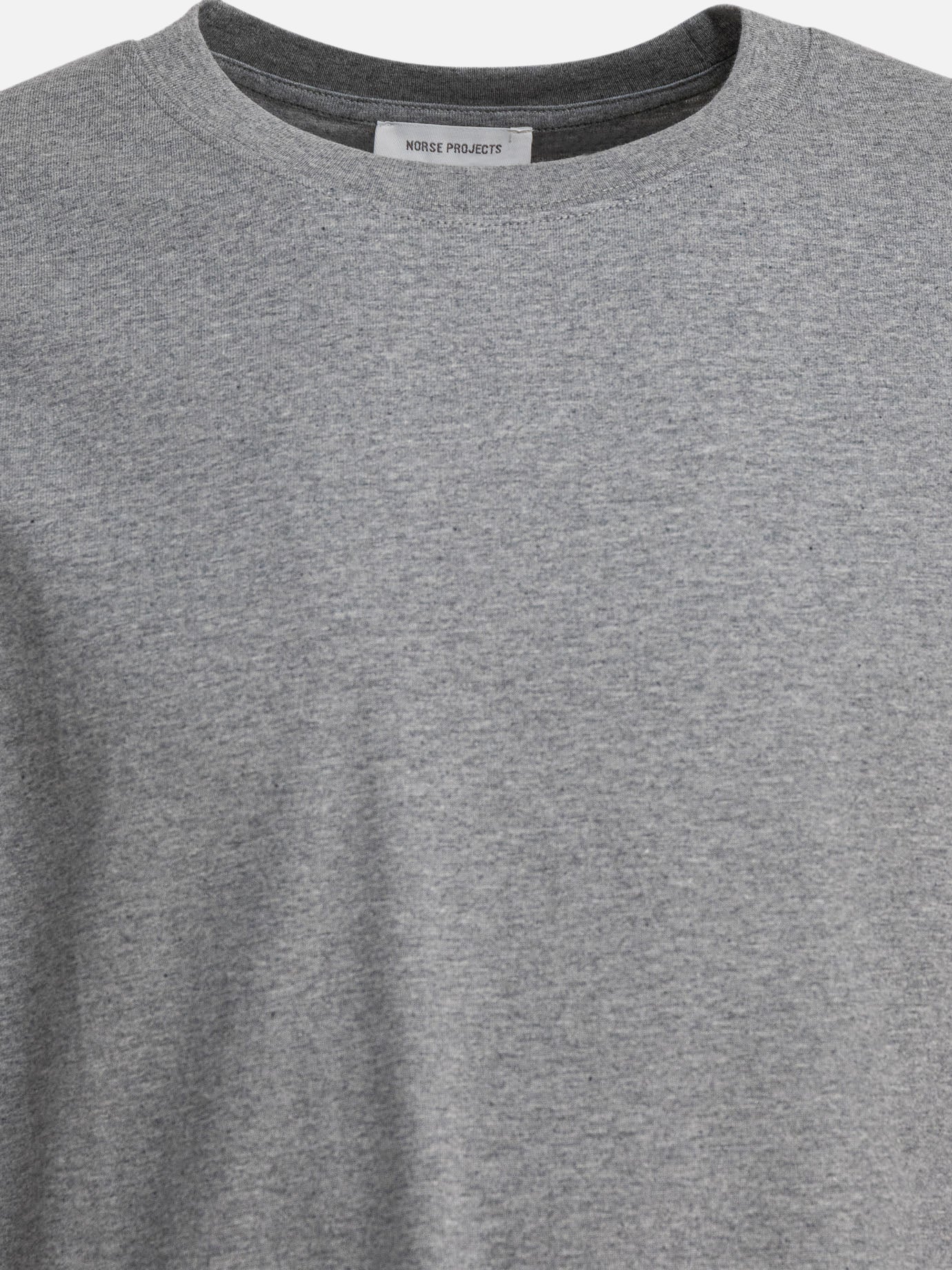 Crewneck t-shirts Solid colour  Grey - Norse Projects Men | PDP | VIETTI Online Store | thumbnail_3