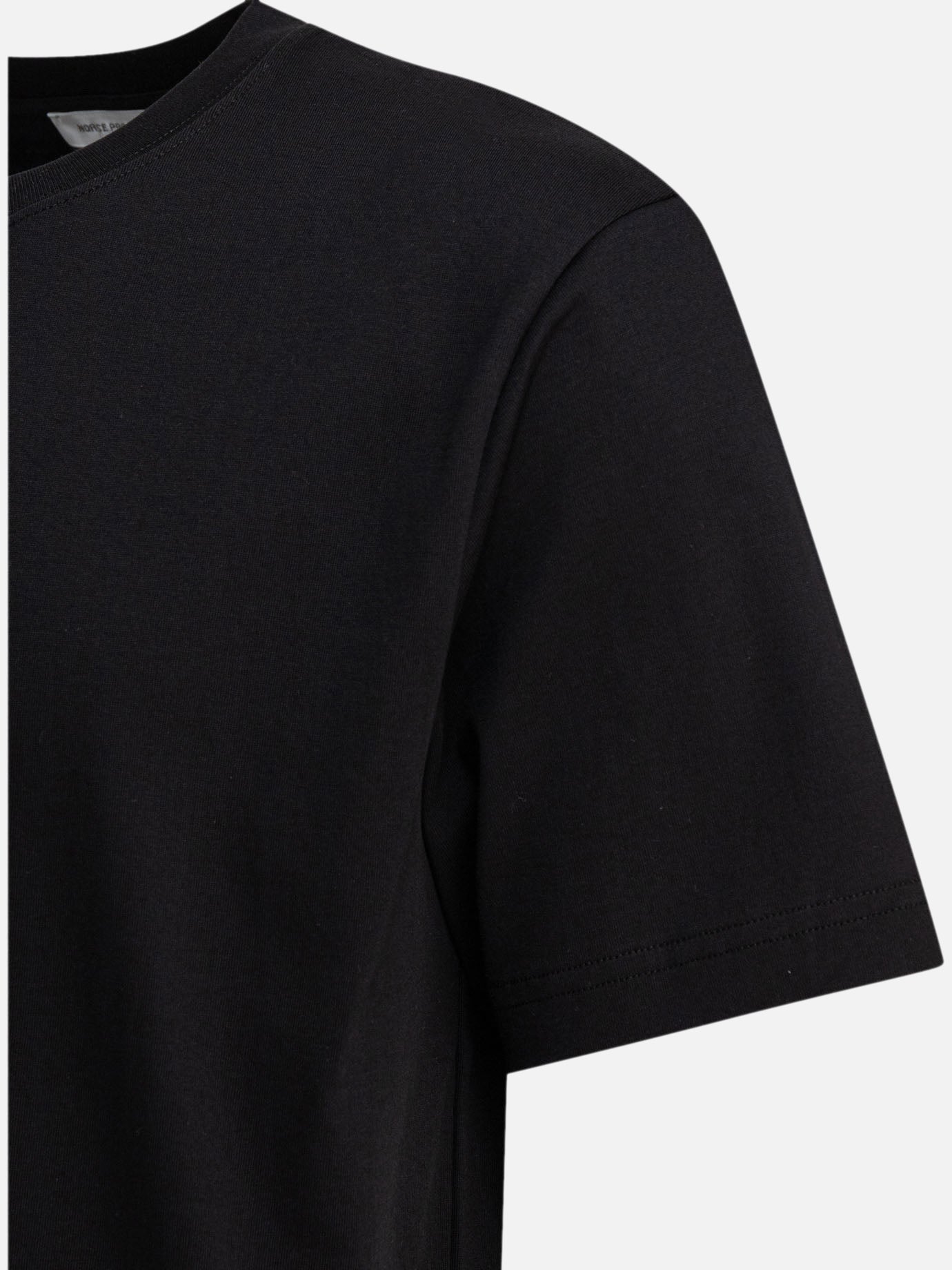 Crewneck t-shirts Solid colour  Black - Norse Projects Men | PDP | VIETTI Online Store | thumbnail_4