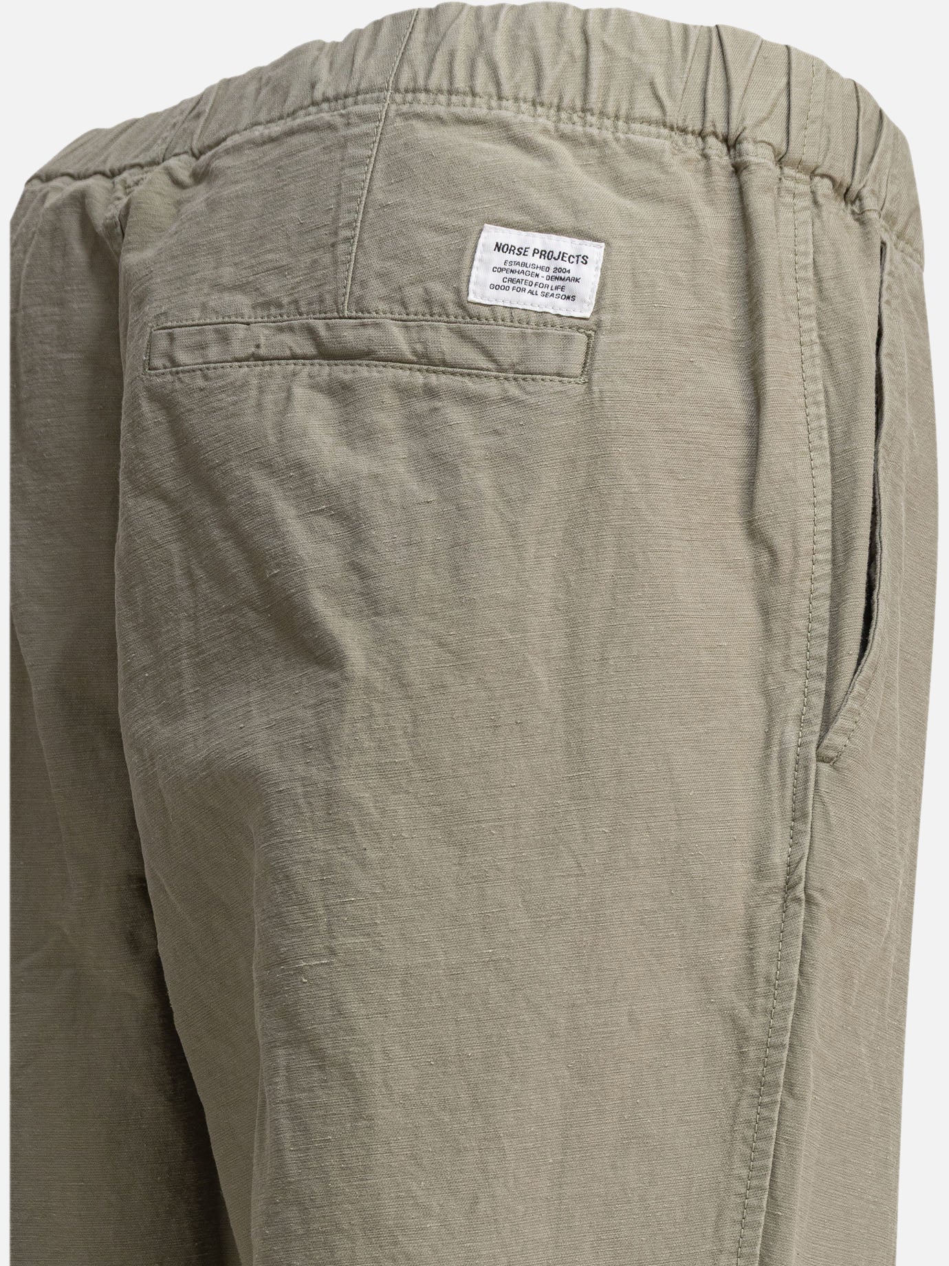 Leisure trousers Solid colour  Green - Norse Projects Men | PDP | VIETTI Online Store | thumbnail_4