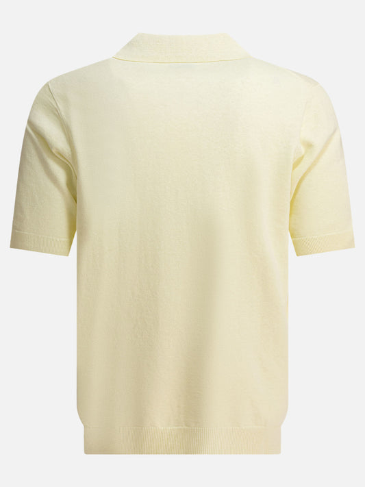 Norse Projects "Leif" polo shirt 16480160_S Yellow 2