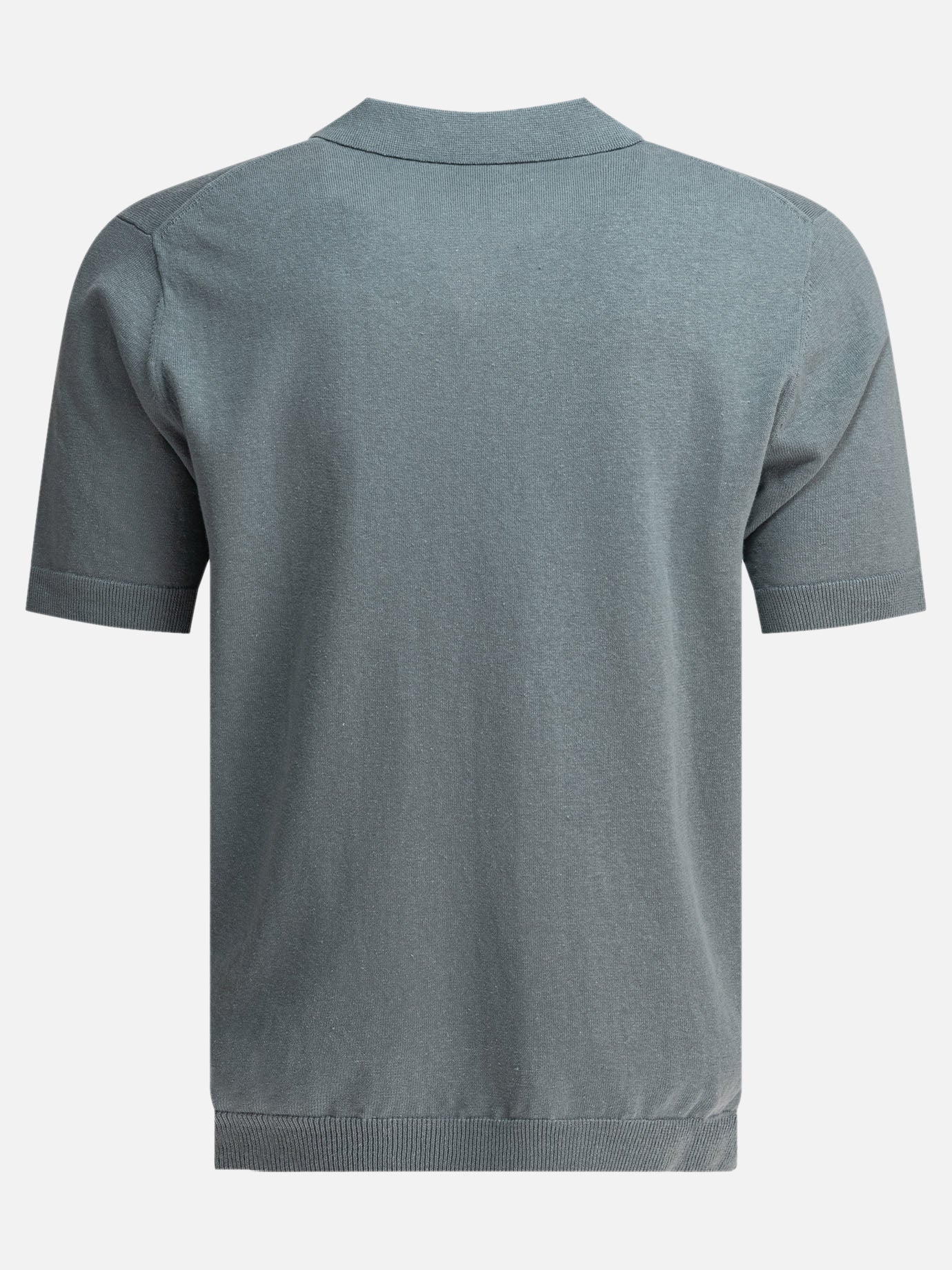 Polo shirts without buttons Solid colour  Blue - Norse Projects Men | PDP | VIETTI Online Store | thumbnail_2