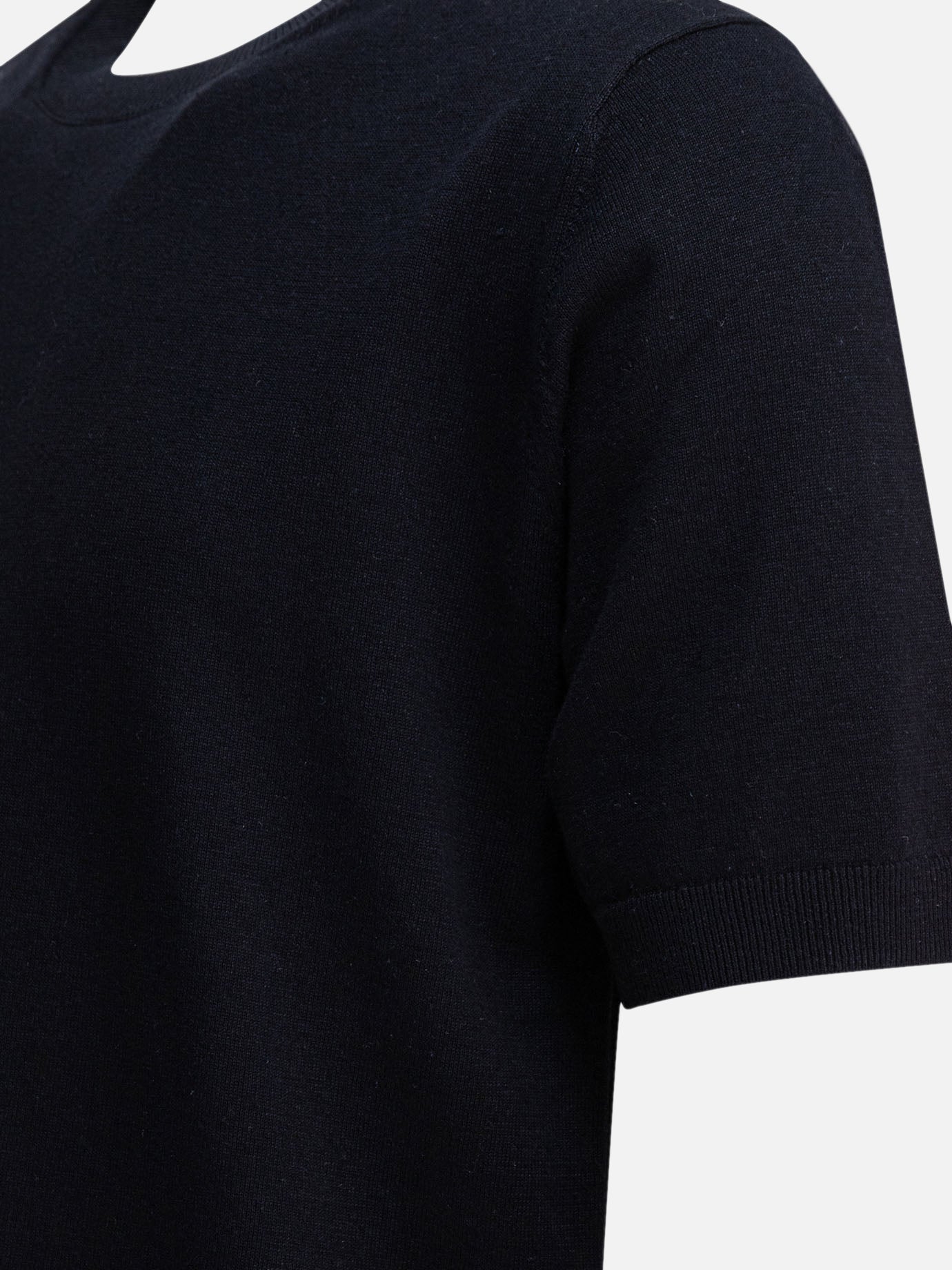 Crewneck t-shirts Solid colour  Blue - Norse Projects Men | PDP | VIETTI Online Store | thumbnail_4