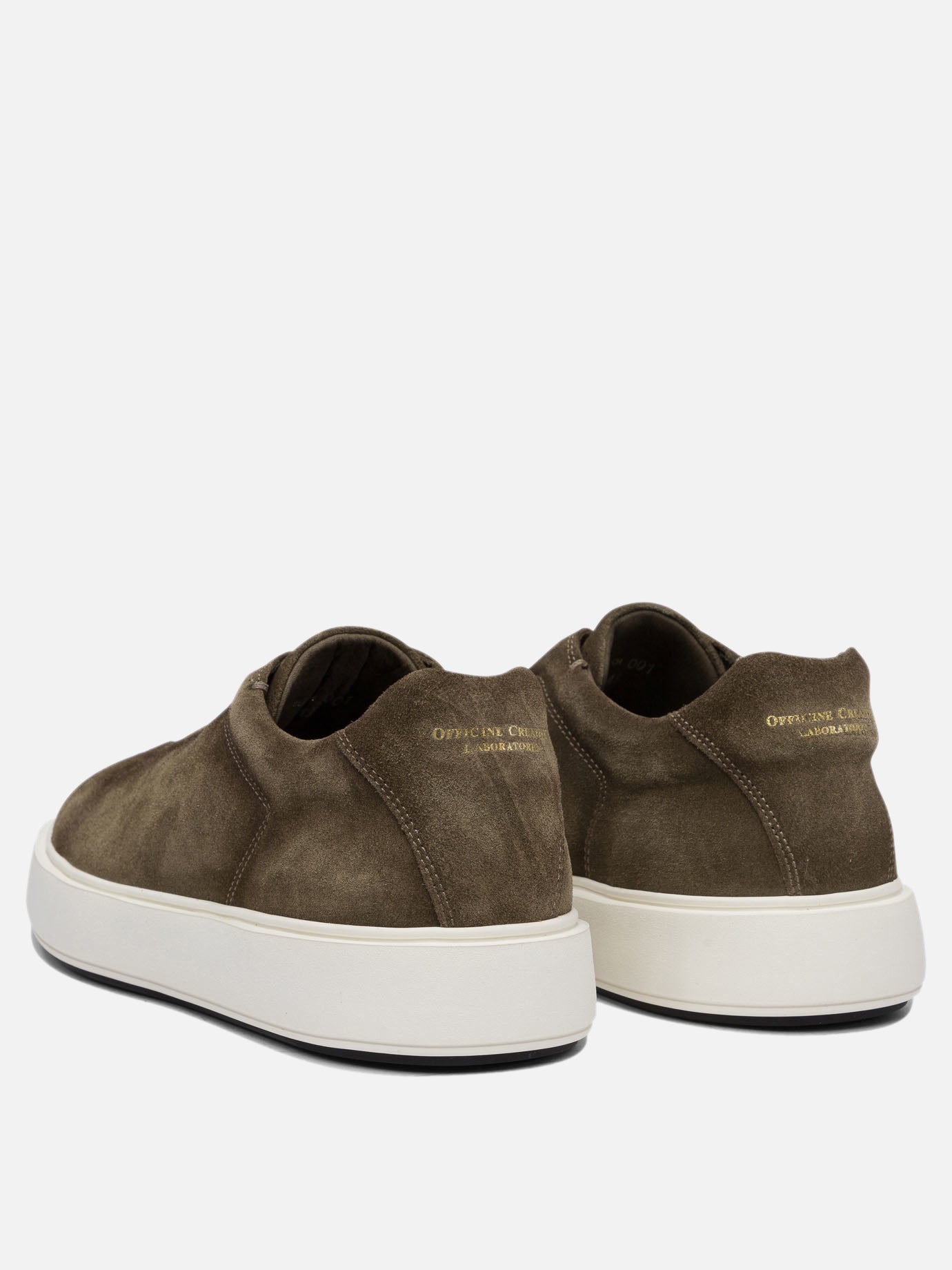 Low top sneakers 100% leather - 100% rubber  Brown - Officine Creative Men | PDP | VIETTI Online Store | thumbnail_4