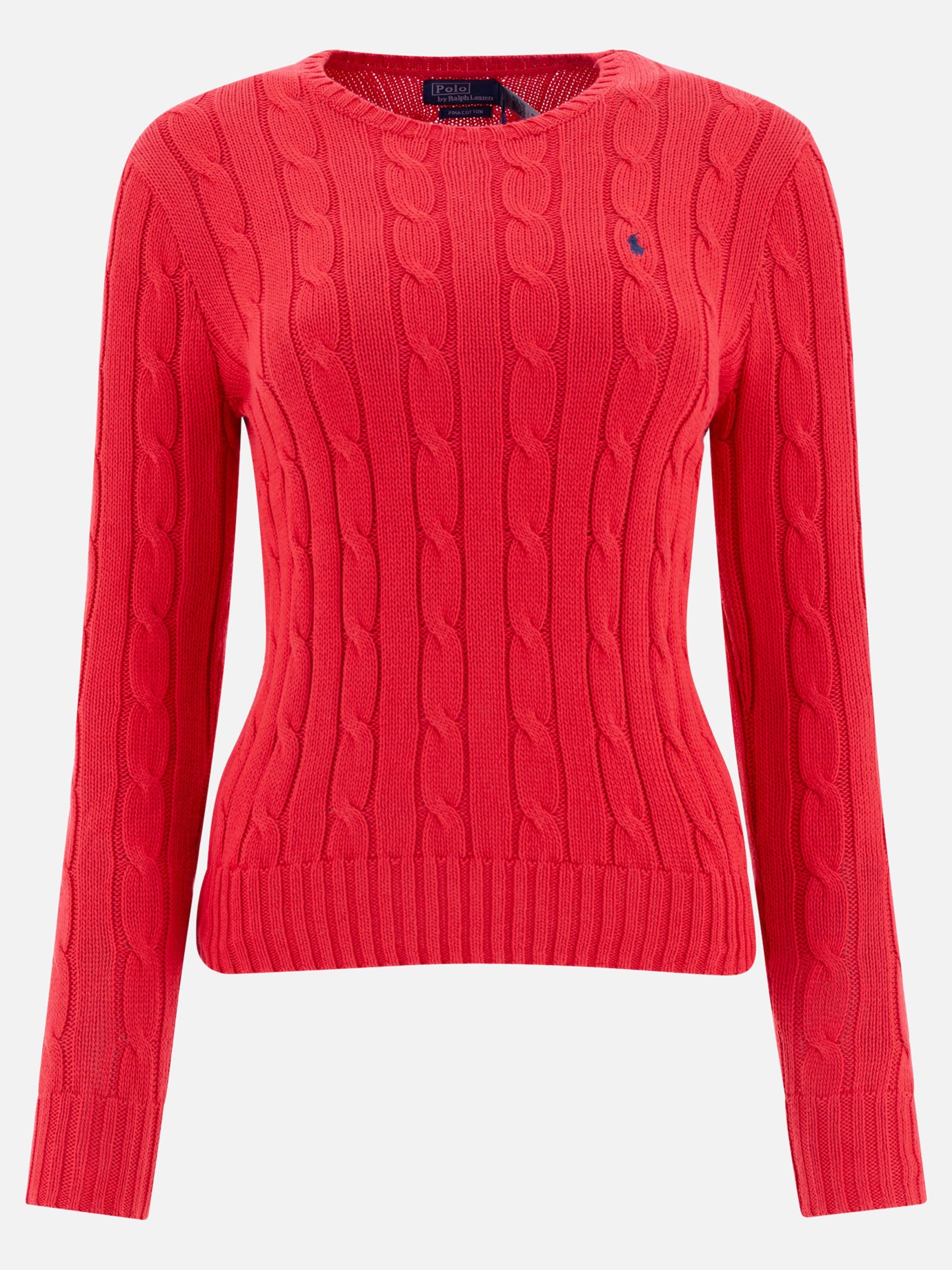 Crewneck sweaters Solid colour  Red - Polo Ralph Lauren Women | PDP | VIETTI Online Store | thumbnail