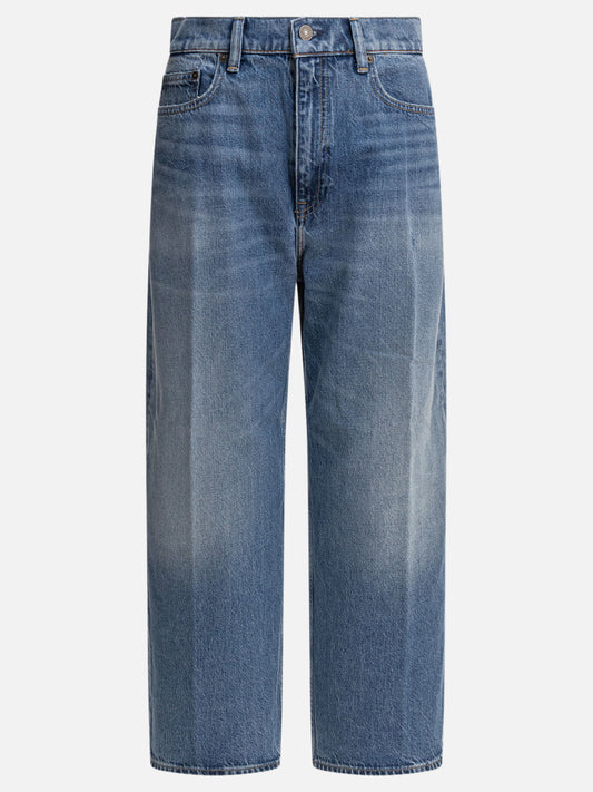 Wide-leg jeans Denim  Light blue - Polo Ralph Lauren Women | PLP | VIETTI Online Store 
