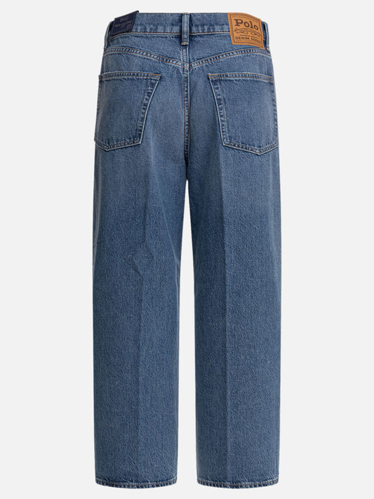Wide-leg jeans Denim  Light blue - Polo Ralph Lauren Women | PLP | VIETTI Online Store | 2
