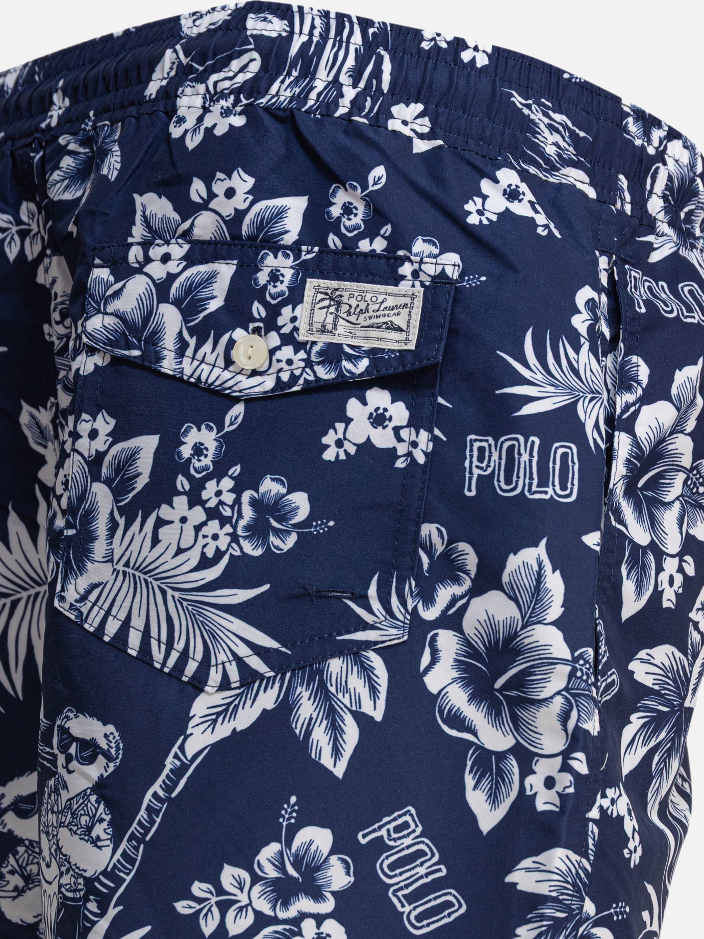 Polo Ralph Lauren &quot;Traveler Polo Bear&quot; swim shorts 13271663_L Blue thumbnail_4