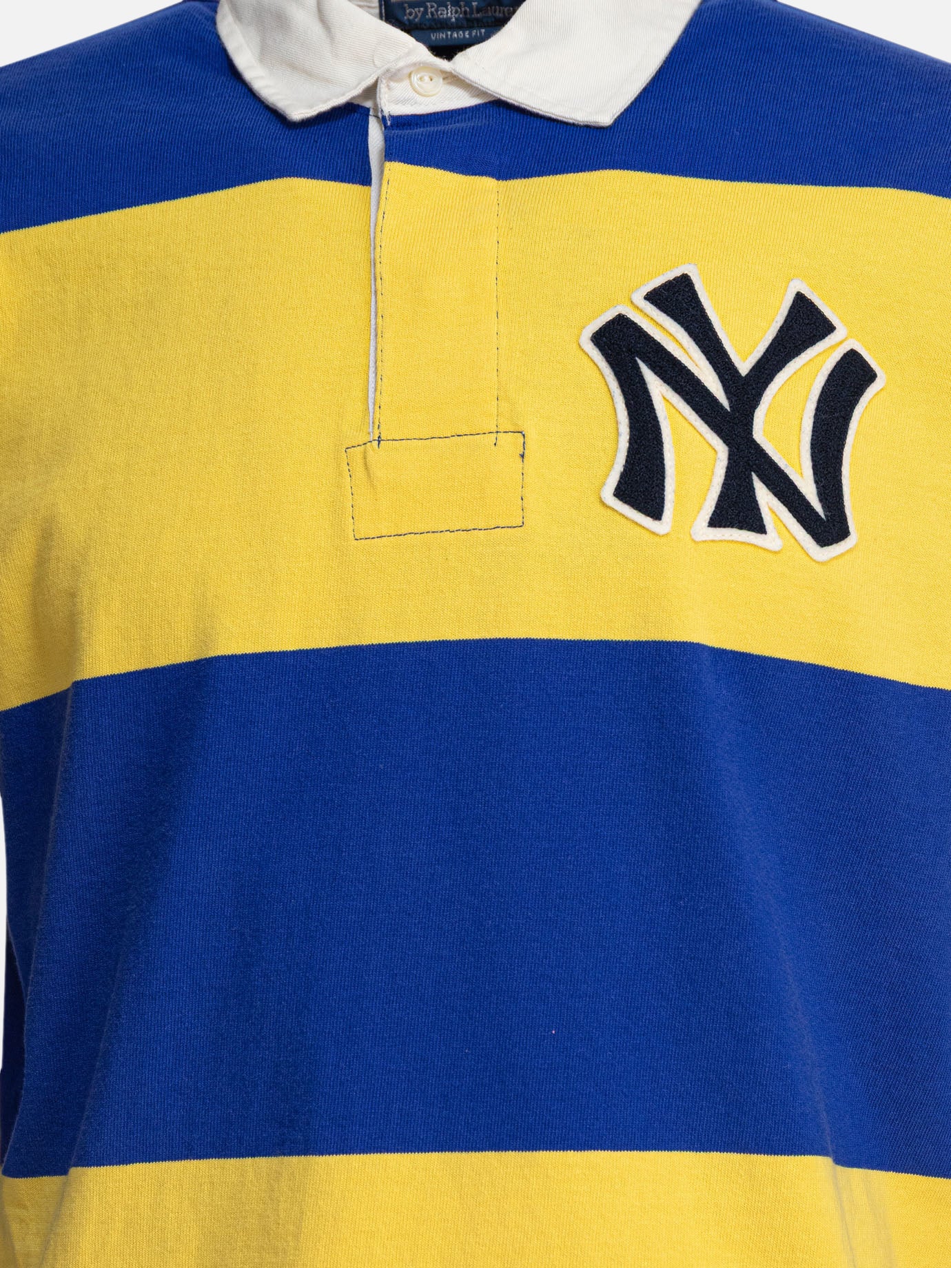 Polo shirts with buttons Striped  Yellow - Polo Ralph Lauren Men | PDP | VIETTI Online Store | Zoom-Modal_2
