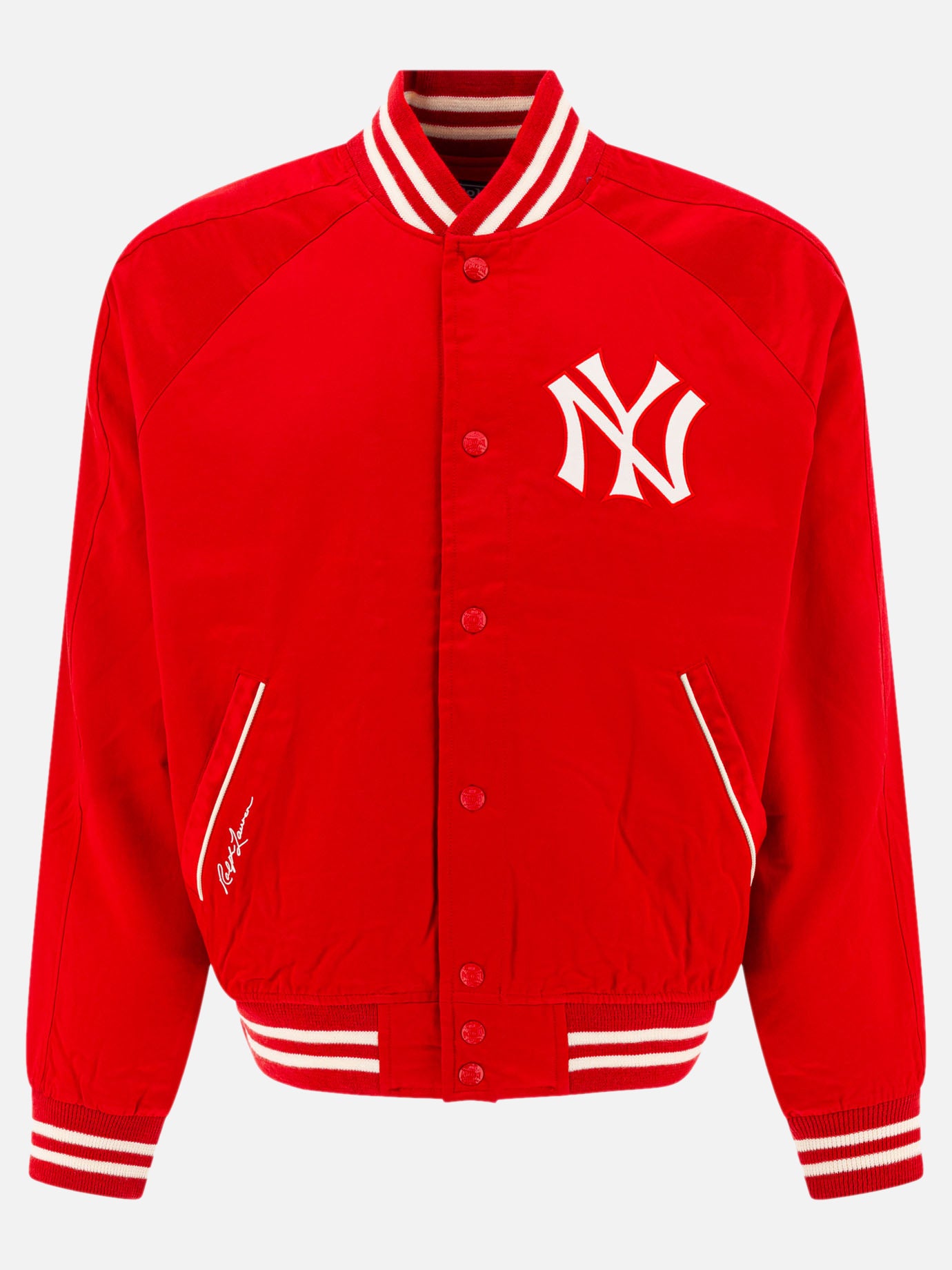 Bomber jackets Logo  Red - Polo Ralph Lauren Men | PDP | VIETTI Online Store | Zoom-Modal
