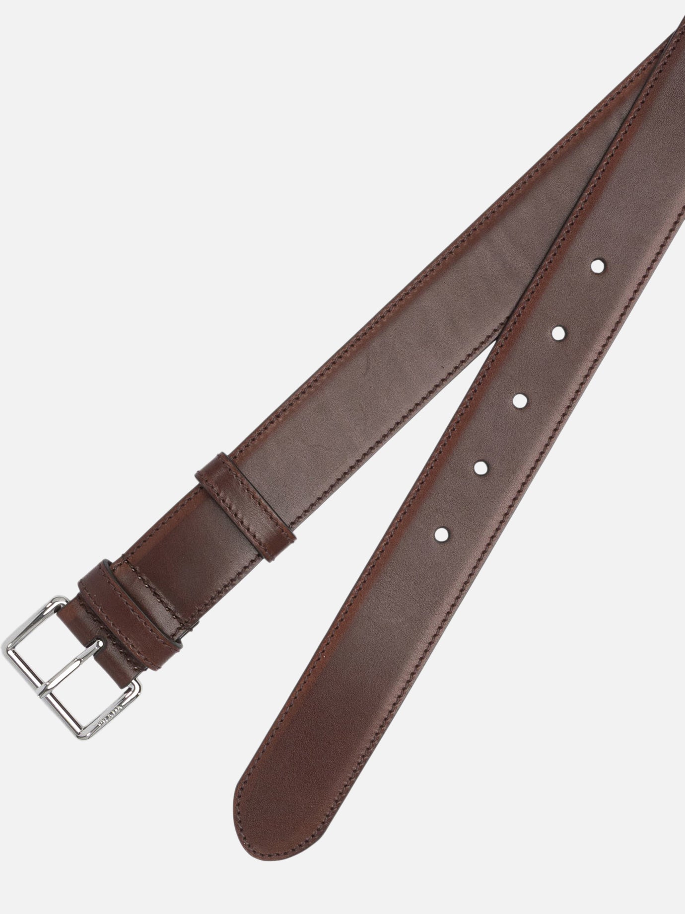 Leather belts 100% calf leather  Brown - Prada Men | PDP | VIETTI Online Store | Zoom-Modal_2
