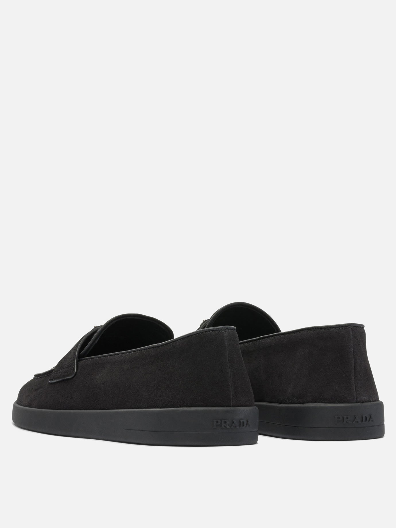 Loafers 100% calf leather - 100% rubber  Black - Prada Men | PDP | VIETTI Online Store | thumbnail_4