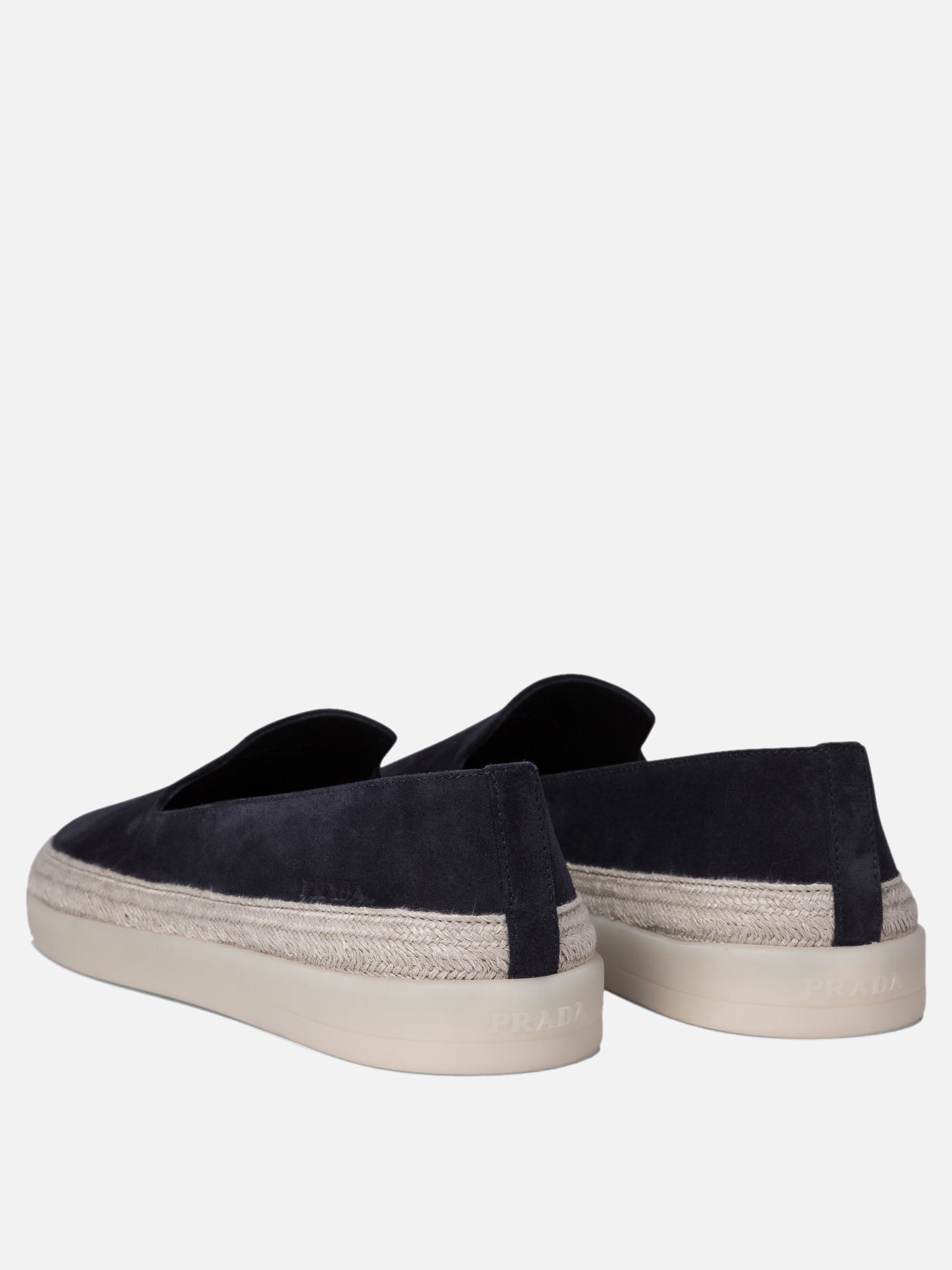 Prada Suede espadrilles 15037017_7 Blue thumbnail_4
