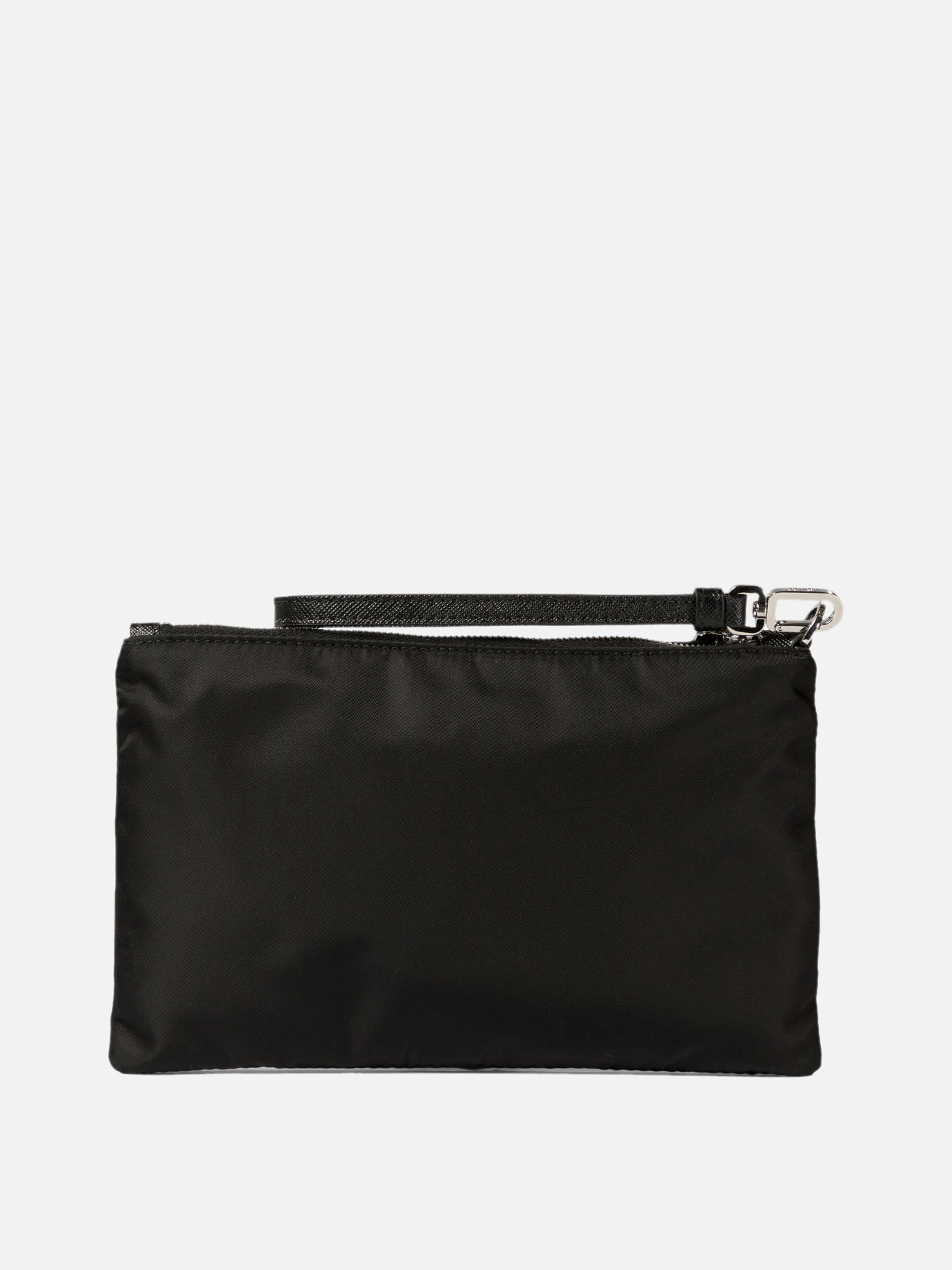 Re-Nylon and Saffiano pouch