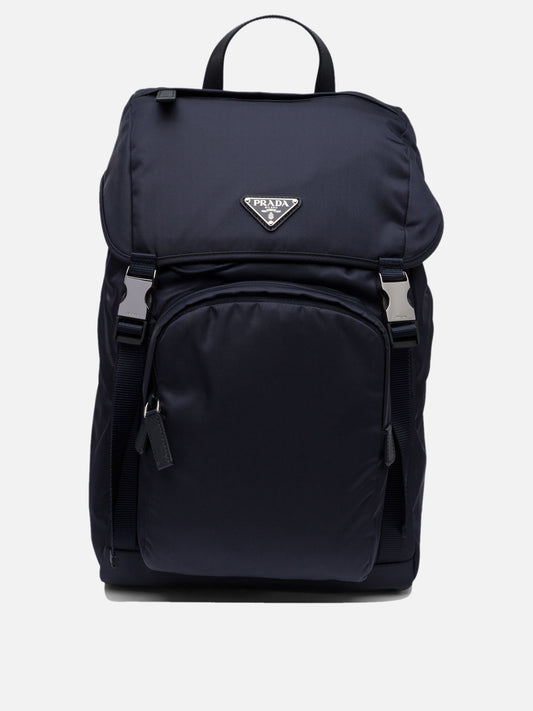 Prada Re-Nylon and Saffiano Backpack 17352946_UNI Blue 1