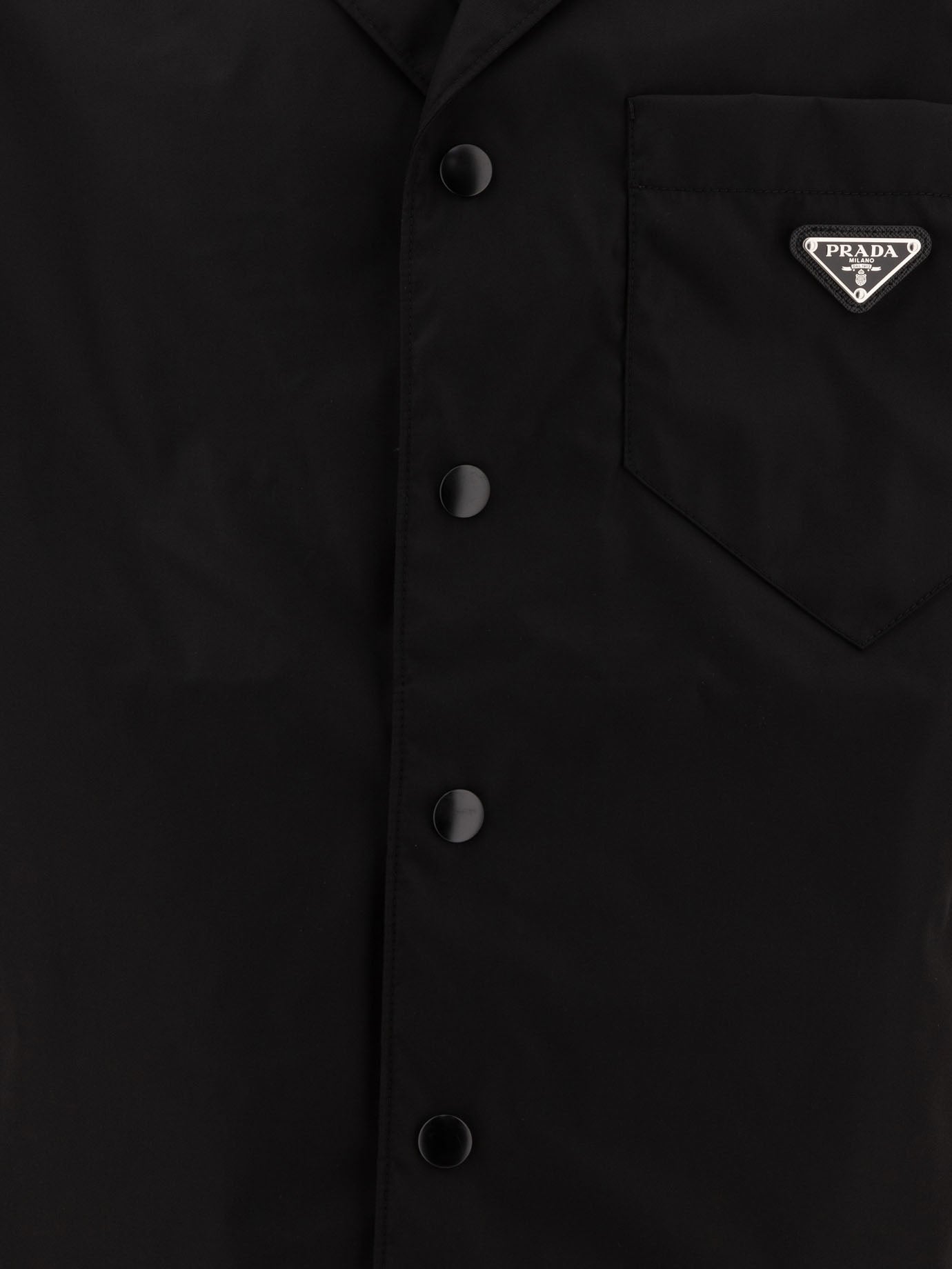 Prada Re-Nylon shirt Black