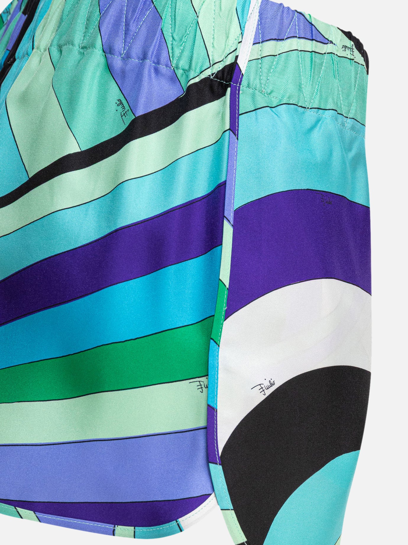 Drawstring shorts Graphics  Blue - Pucci Women | PDP | VIETTI Online Store | thumbnail_4