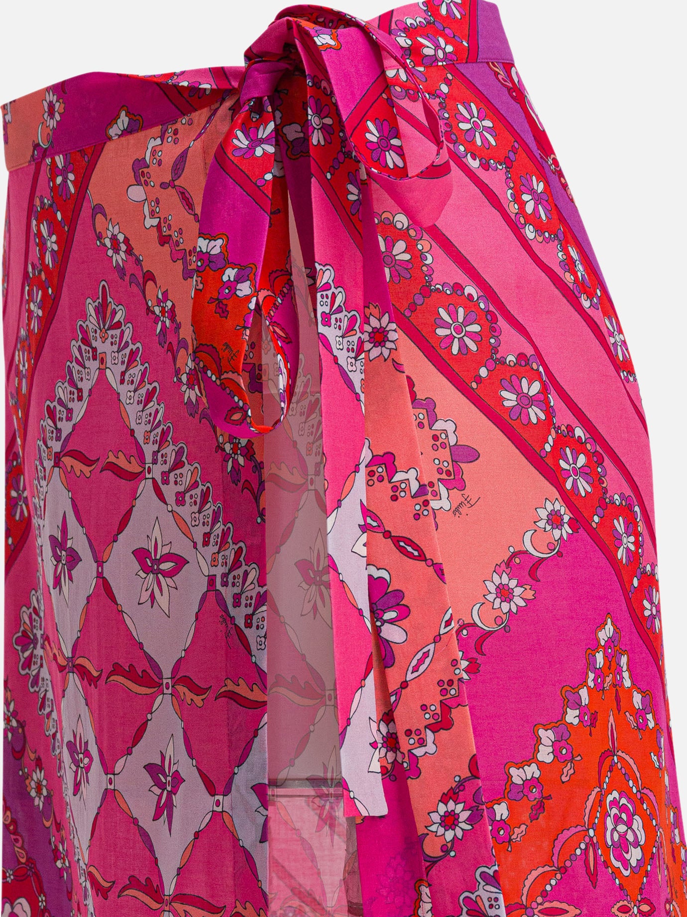 Pucci Festa print skirt 14224919_40 Pink thumbnail_4
