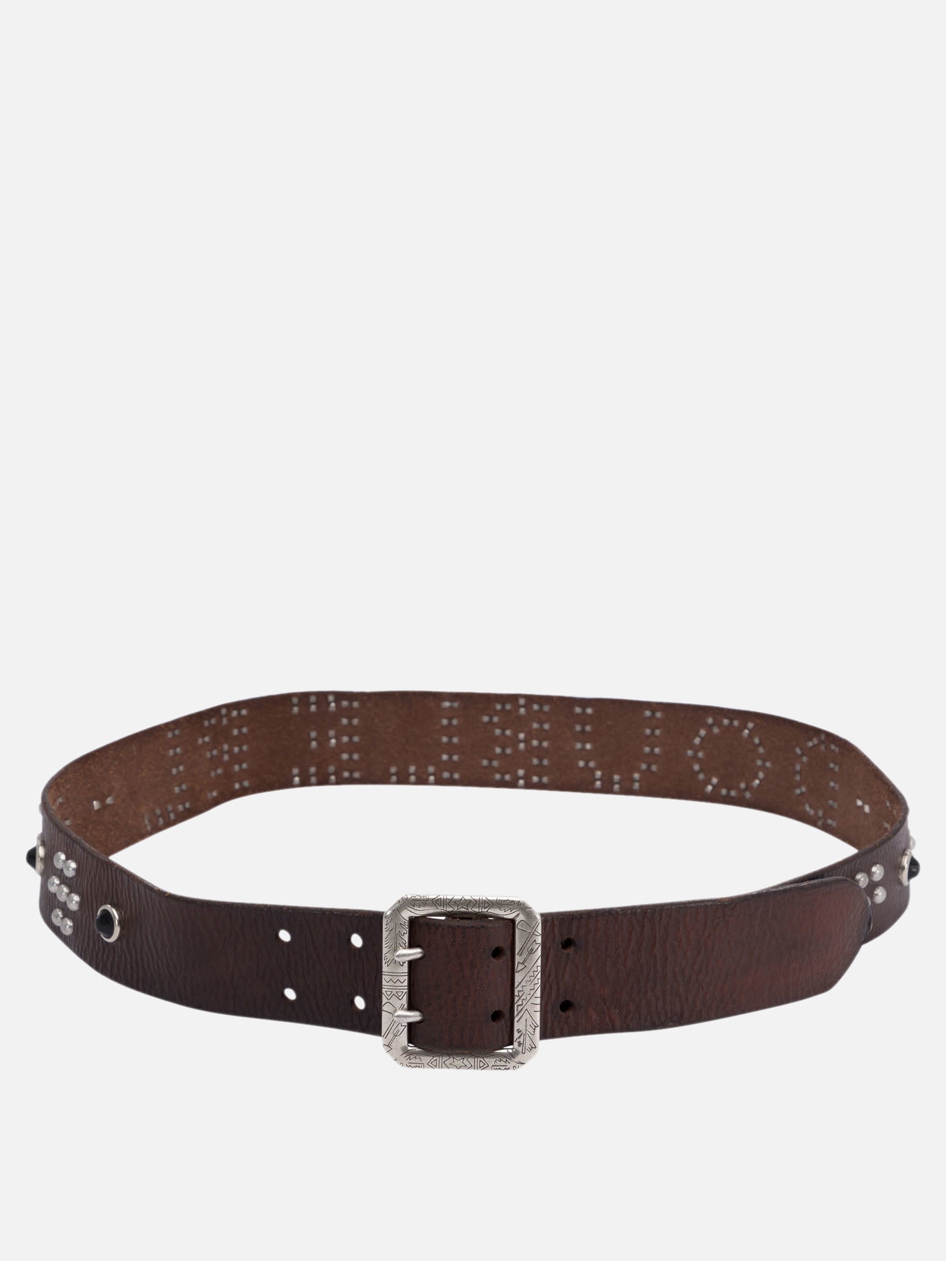 Leather belts 100% leather  Brown - RRL by Ralph Lauren Men | PDP | VIETTI Online Store | thumbnail
