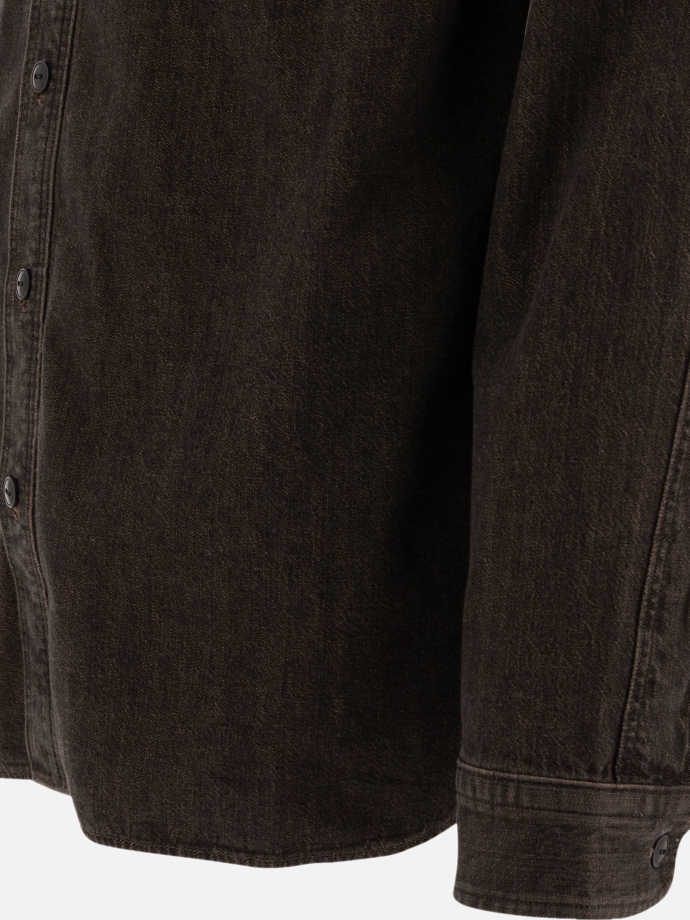 RRL by Ralph Lauren Embroidered denim shirt 16079939_S Black thumbnail_4