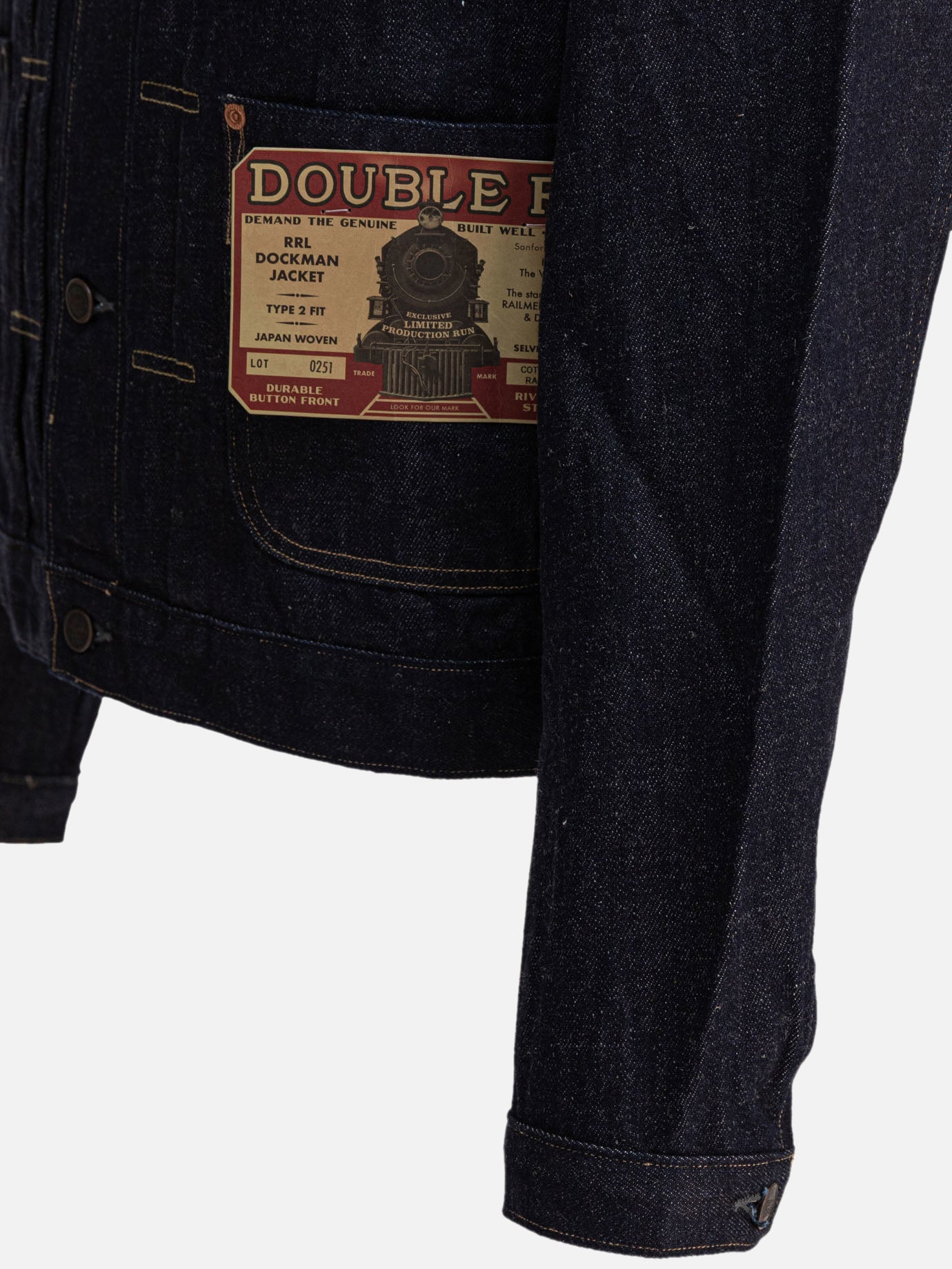 Denim jackets Denim  Blue - RRL by Ralph Lauren Men | PDP | VIETTI Online Store | Zoom-Modal_4
