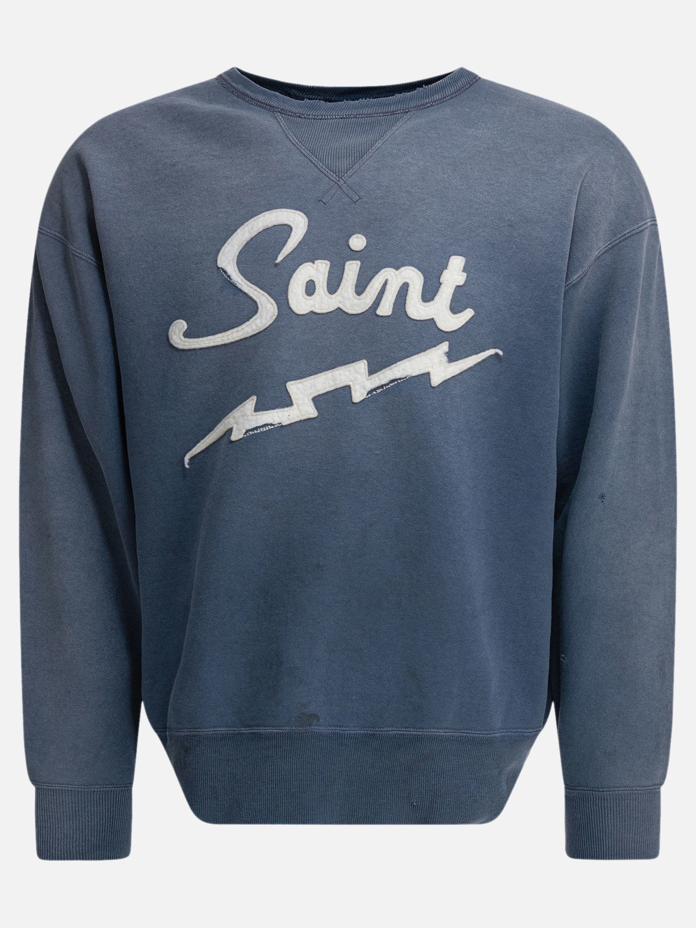 Crewnecks Logo  Blue - ©SAINT M×××××× Men | PDP | VIETTI Online Store | Zoom-Modal
